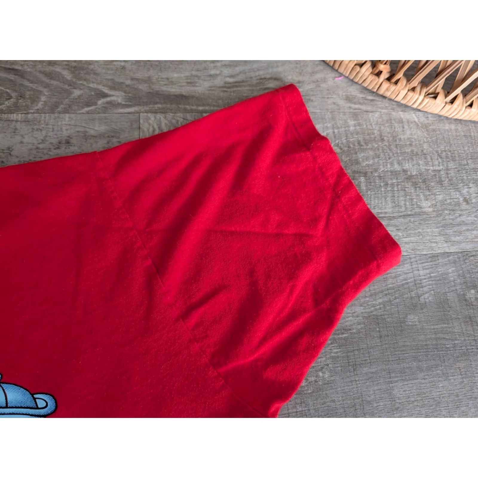 Disney VINTAGE Disney Pooh T-Shirt Men's XL Red Single Stitch 90s USA Made Crew Neck Graphic Print Shirt Size US XL / EU 56 / 4 - 5 Thumbnail