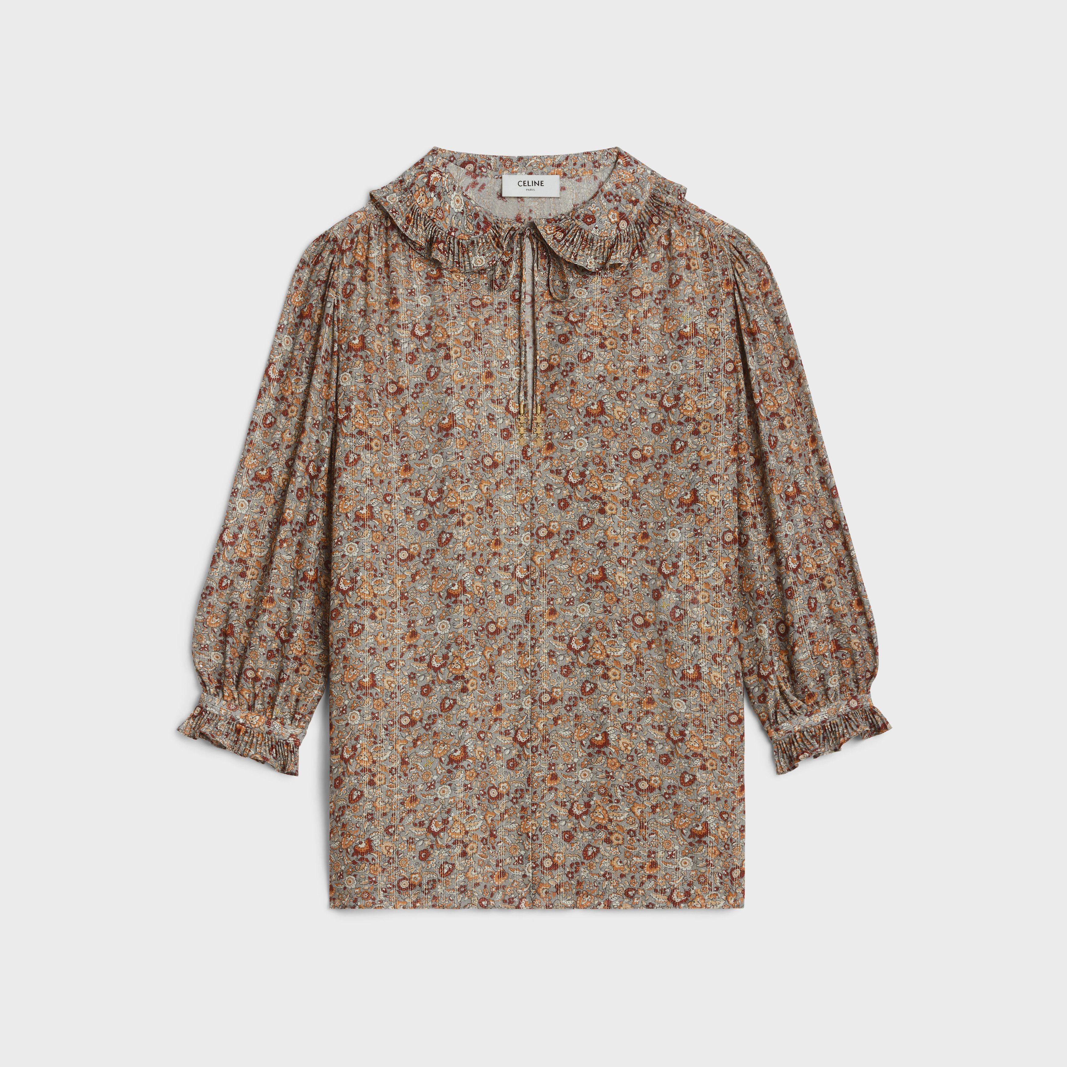 Celine o1w1db10925 2B968935W Blouse in Multicolor Size M / US 6-8 / IT 42-44 - 1 Thumbnail