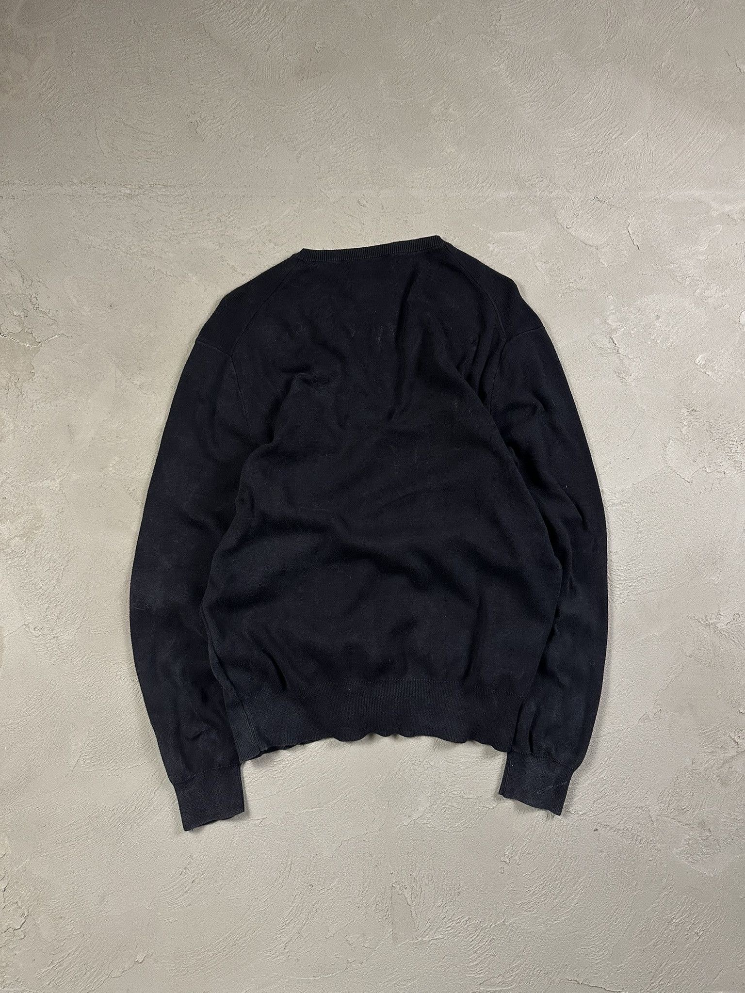 Polo Ralph Lauren Polo Ralph Lauren Logo Cotton V-neck Boxy Sweater Size US L / EU 52-54 / 3 - 9 Thumbnail
