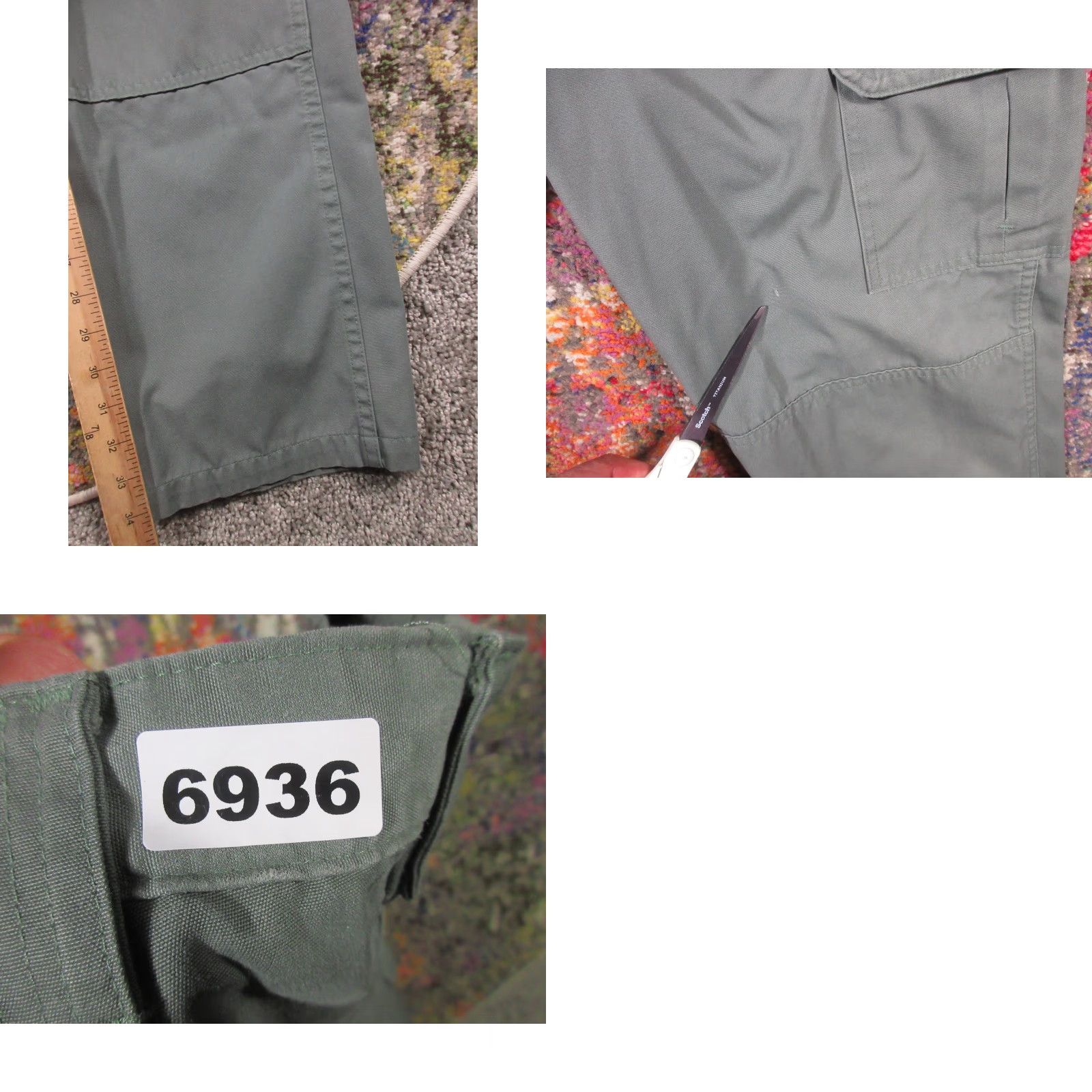 Propper VINTAGE is not applicable; Propper Combat Pants Mens 36x36 Green Military Tactical Cargo Stretch Waist Size US 36 / EU 52 - 8 Thumbnail
