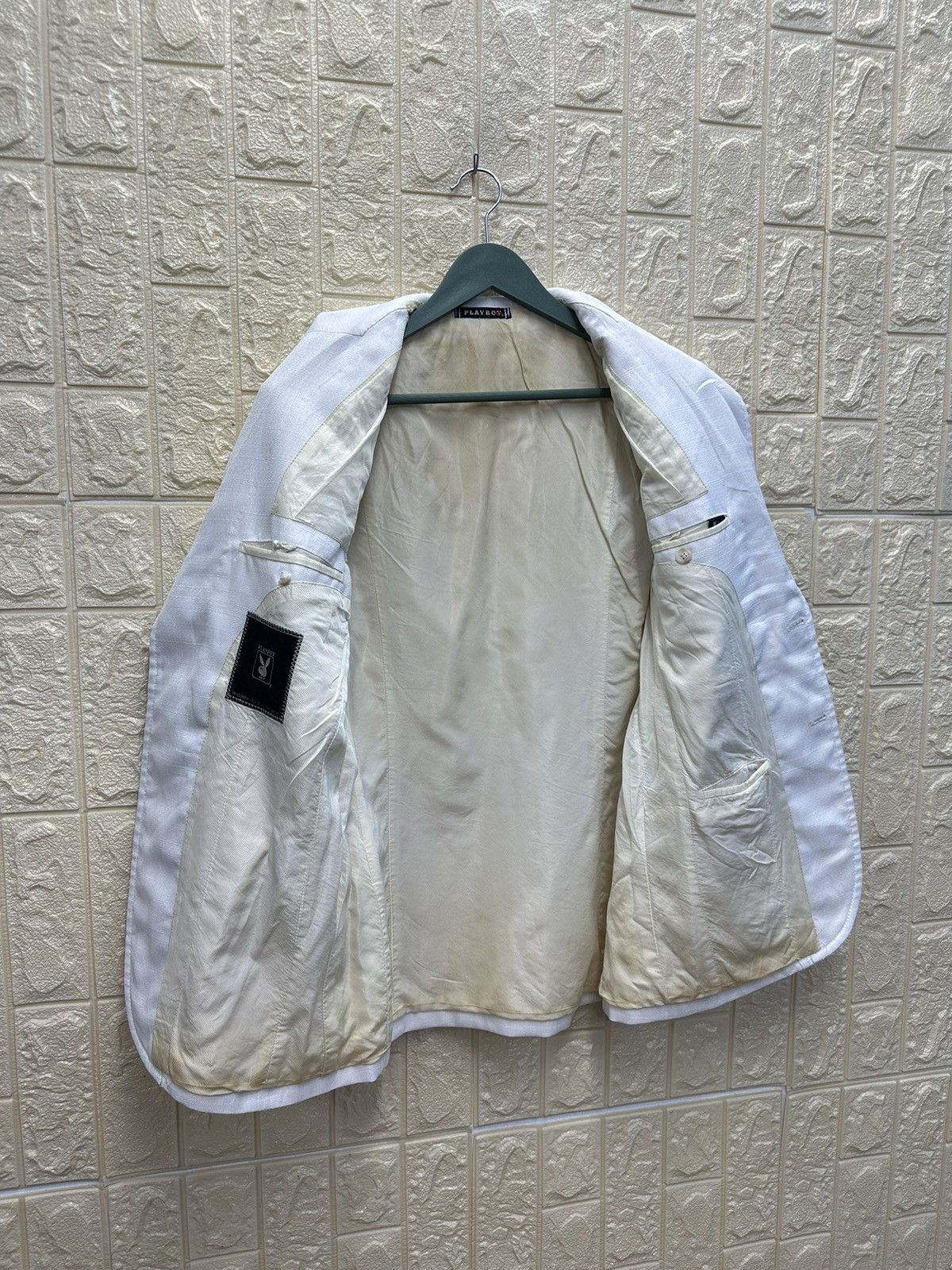 Playboy × Vintage Vintage Playboy Blazer Jacket MJ94 Size 36S - 4 Thumbnail