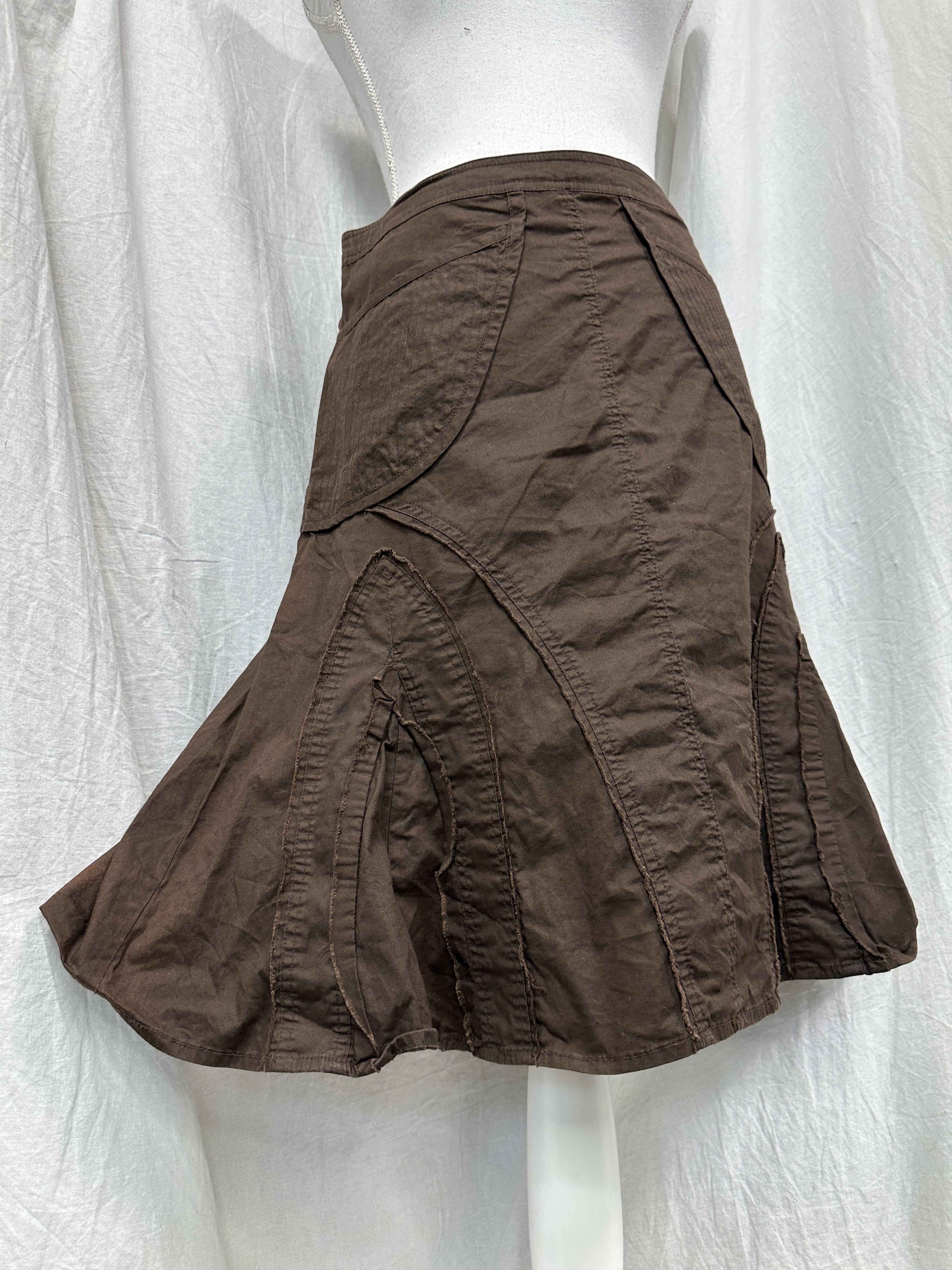 Vintage Vintage Avant Garde Grunge Morgan Midi Skirt Y2K Size 25" / US 0 / IT 36 - 1 Thumbnail