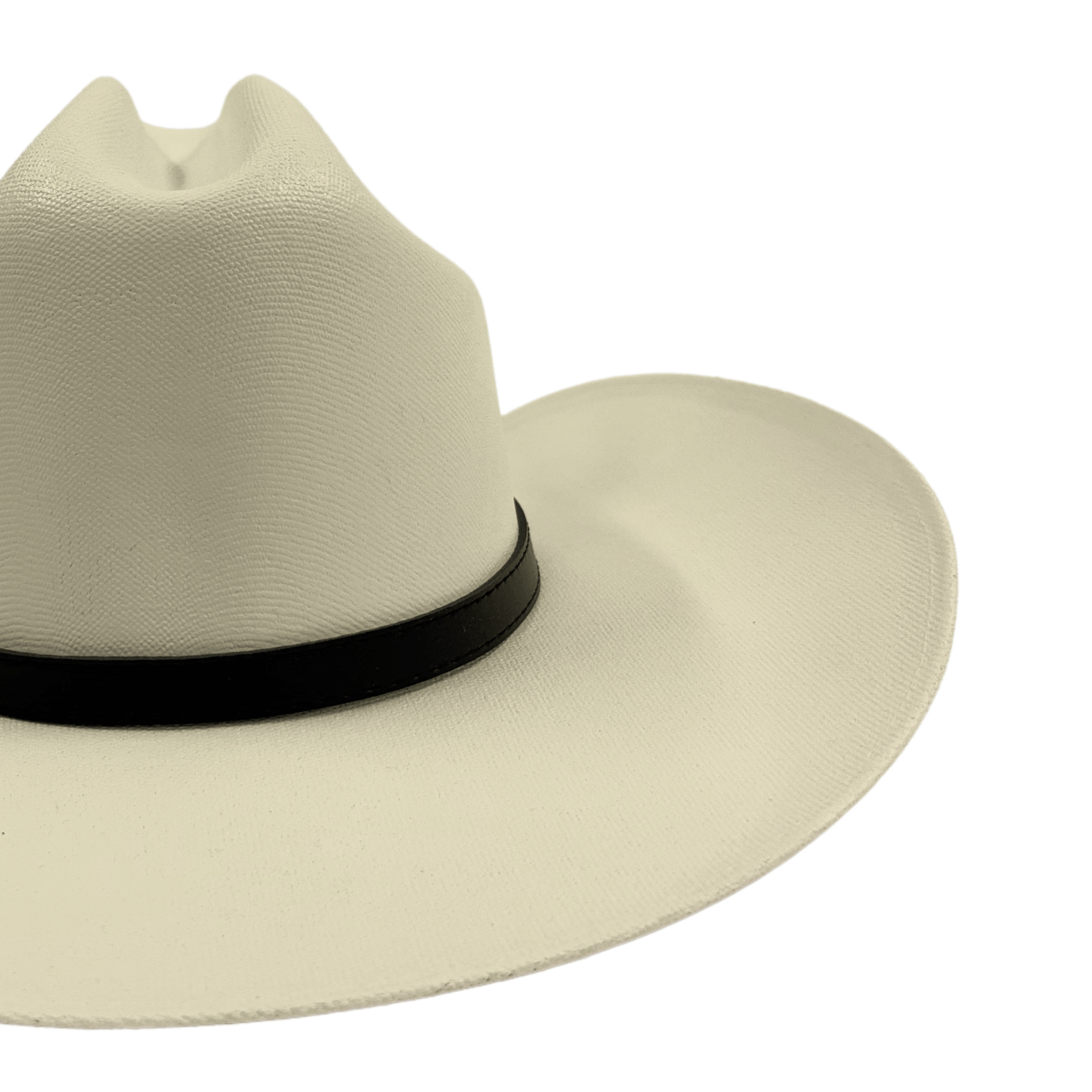 Vintage Classic Rodeo Ivory Straw Hat Size ONE SIZE - 3 Thumbnail