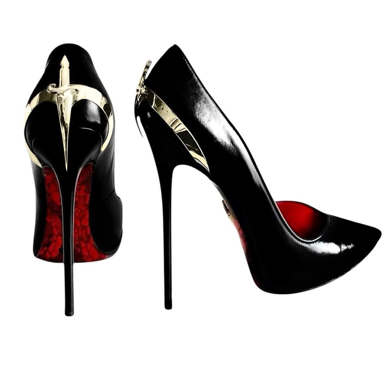Paciotti Cesare Paciotti Dagger Heels Size US 8.5 / IT 38.5 - 1 Thumbnail