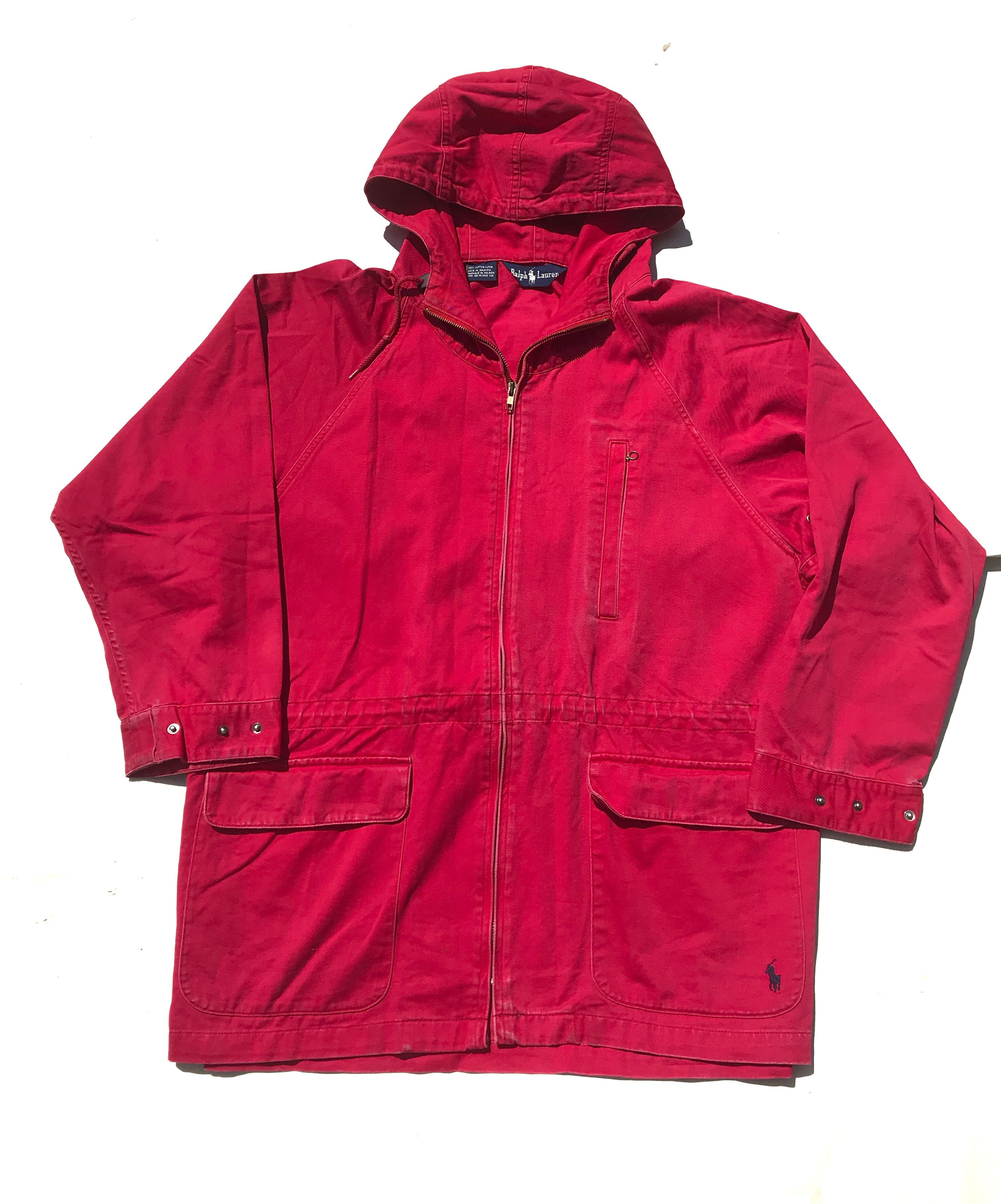RRL Ralph Lauren × Ralph Lauren × Vintage Vintage 90s Ralph Lauren RL VINTAGE Chore Jacket duck cotton Size US L / EU 52-54 / 3 - 1 Thumbnail