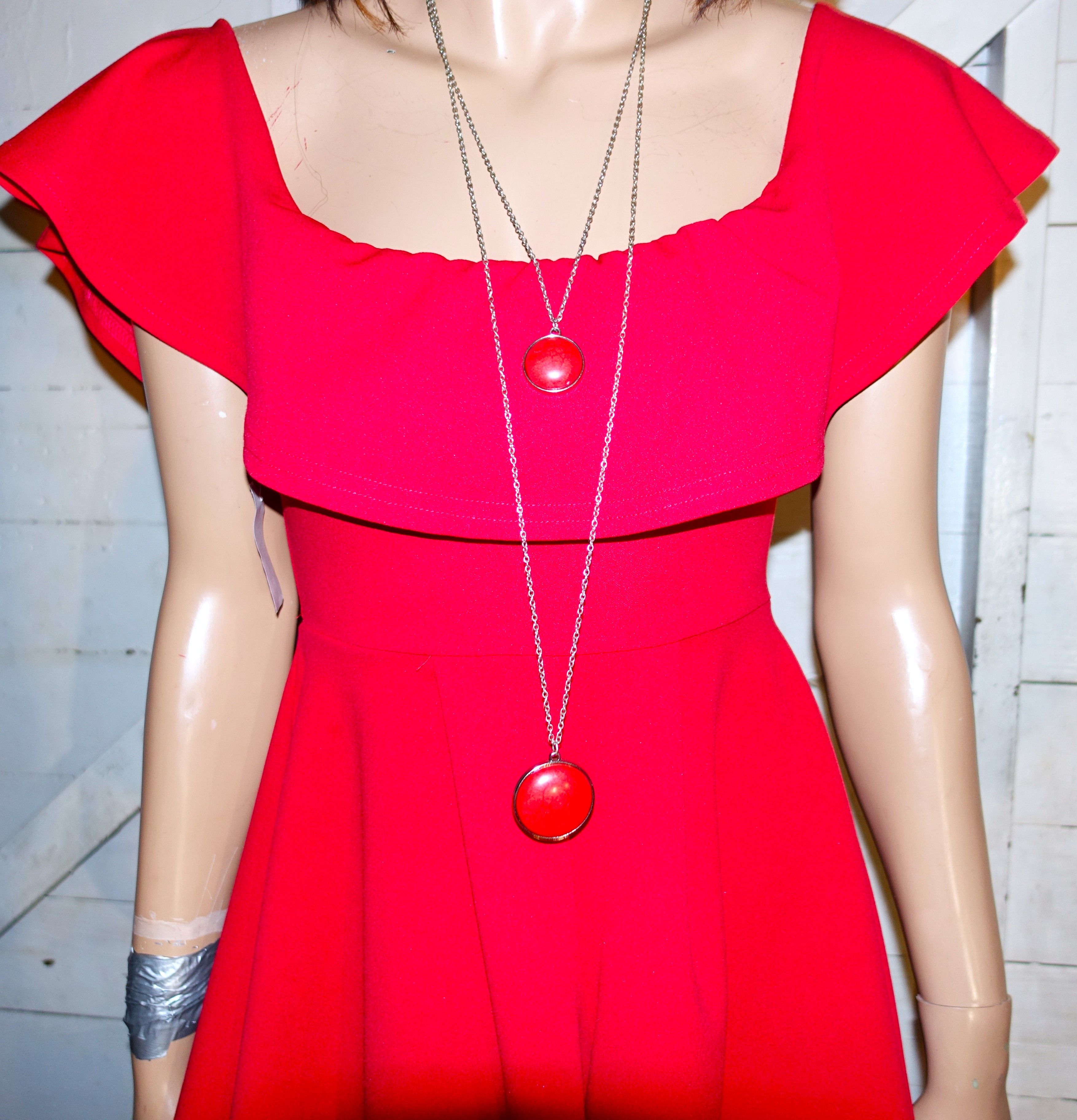 Nasty Gal Nasty Gal Collection Red Romper 4 Size 27" / US 4 / IT 40 - 2 Thumbnail