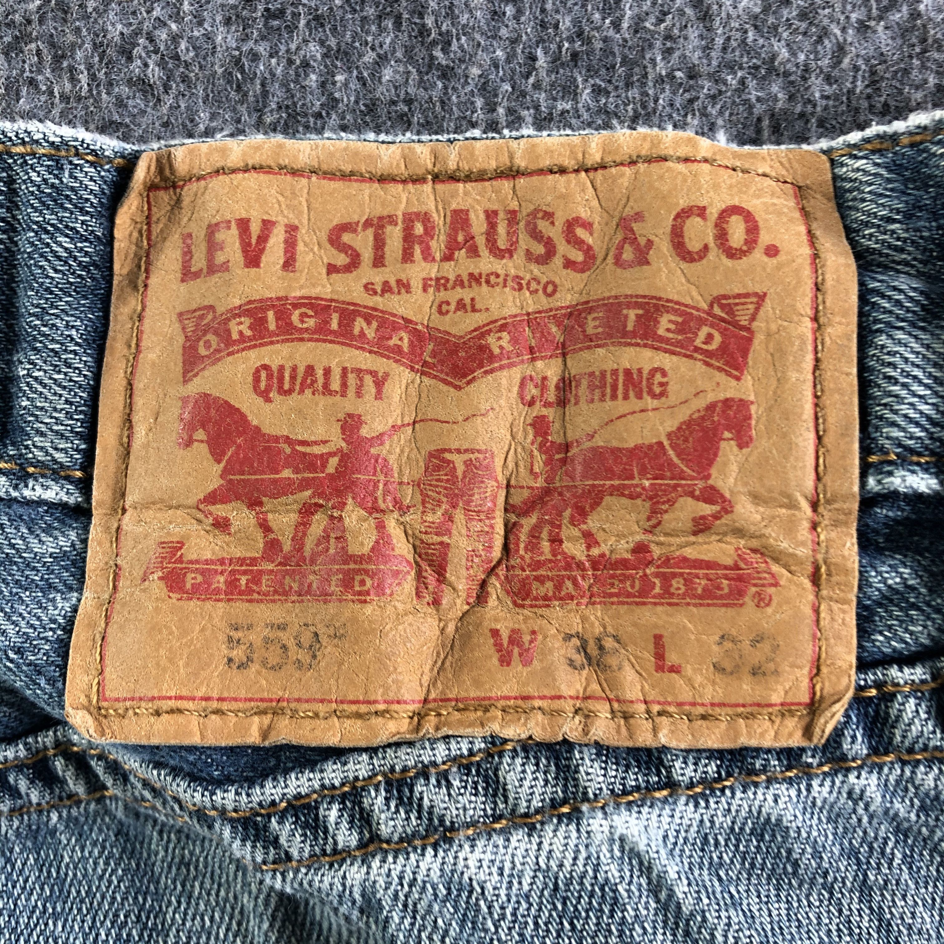 Levi's Vintage Levis 559 Jeans-J4120 Size US 40 / EU 56 - 5 Thumbnail