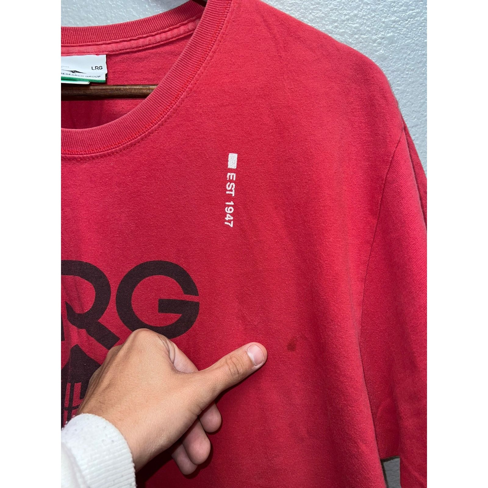 LRG LRG Underground Shirt Lifted Research Tee Y2K Distressed XL Size US XL / EU 56 / 4 - 5 Thumbnail
