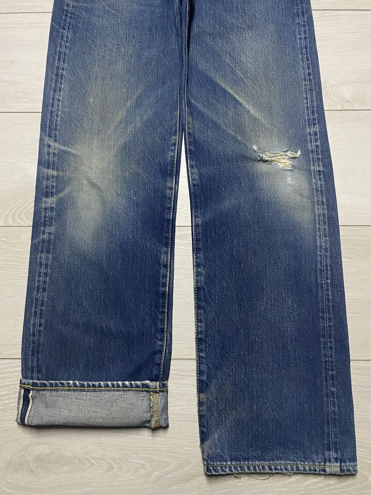 Acne Studios Vintage Canton Blue Wash Selvedge Denim Loose Jeans Size US 28 / EU 44 - 5 Thumbnail