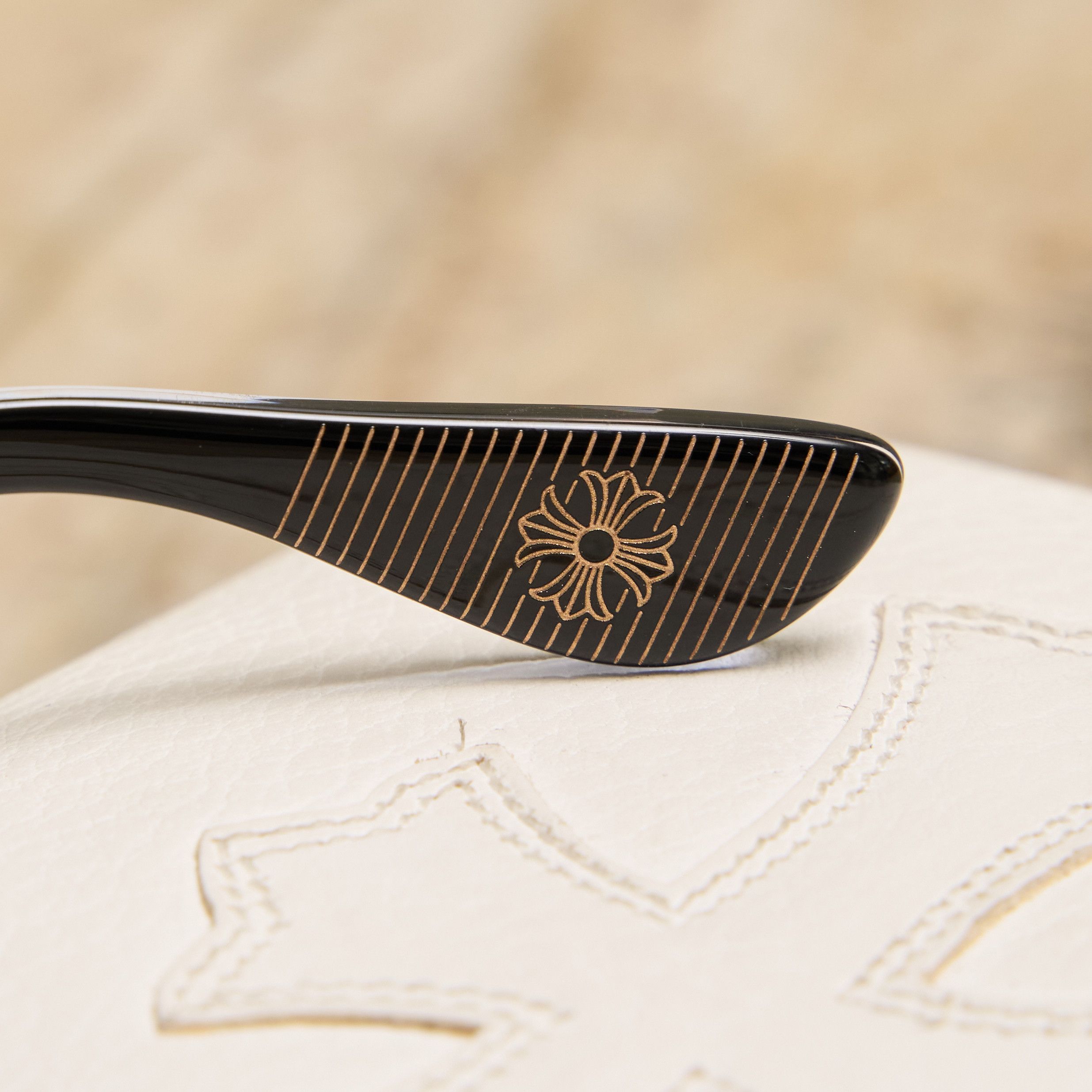 Chrome Hearts CHROME HEARTS OPTITCAL Black/18KGP Size ONE SIZE - 7 Thumbnail