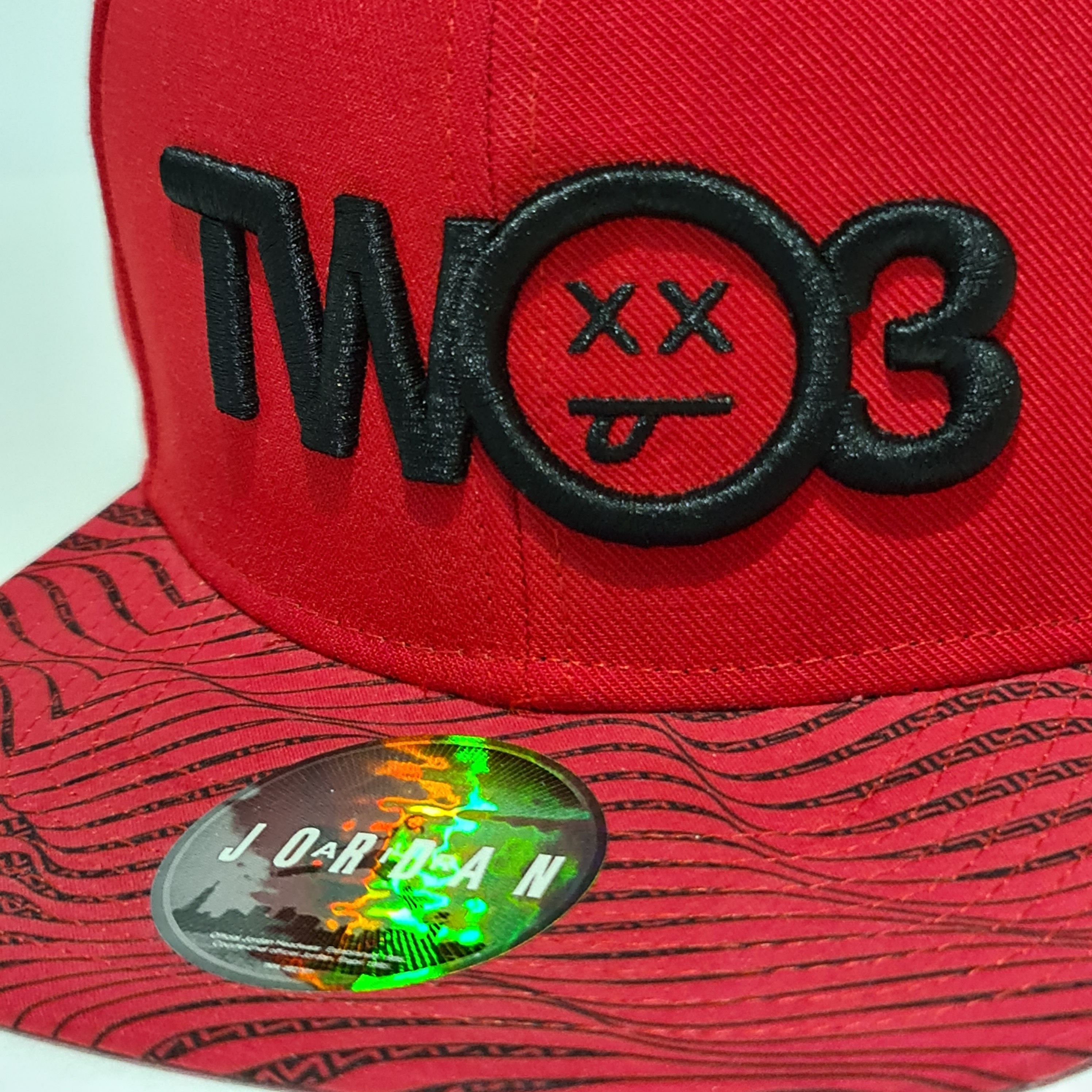 Jordan Brand Jordan Cap Snapback 'TWO3 Flu Game' Red Size ONE SIZE - 6 Thumbnail