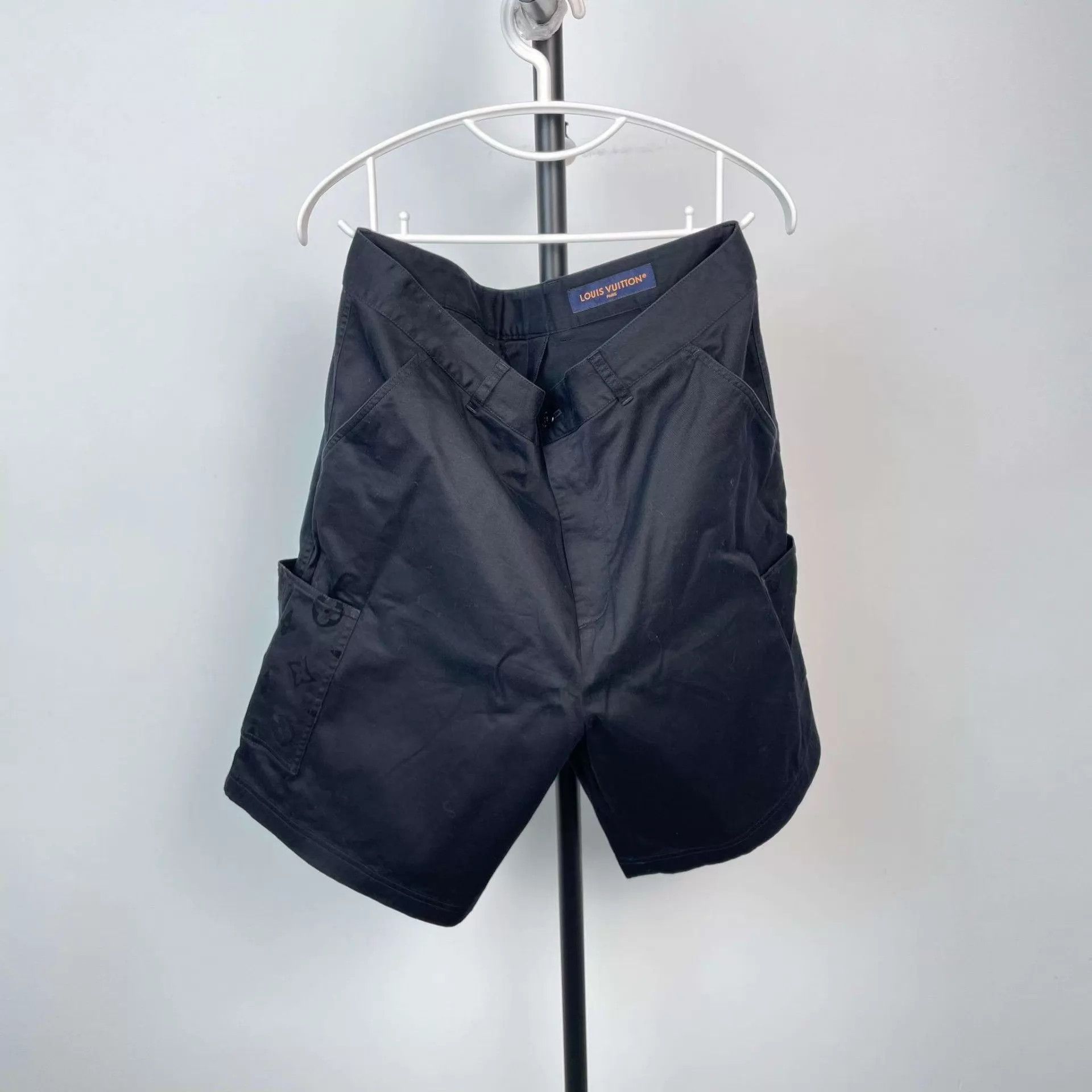 Louis Vuitton LV Cotton Black 54 Shorts Size US 38 / EU 54 - 9 Thumbnail