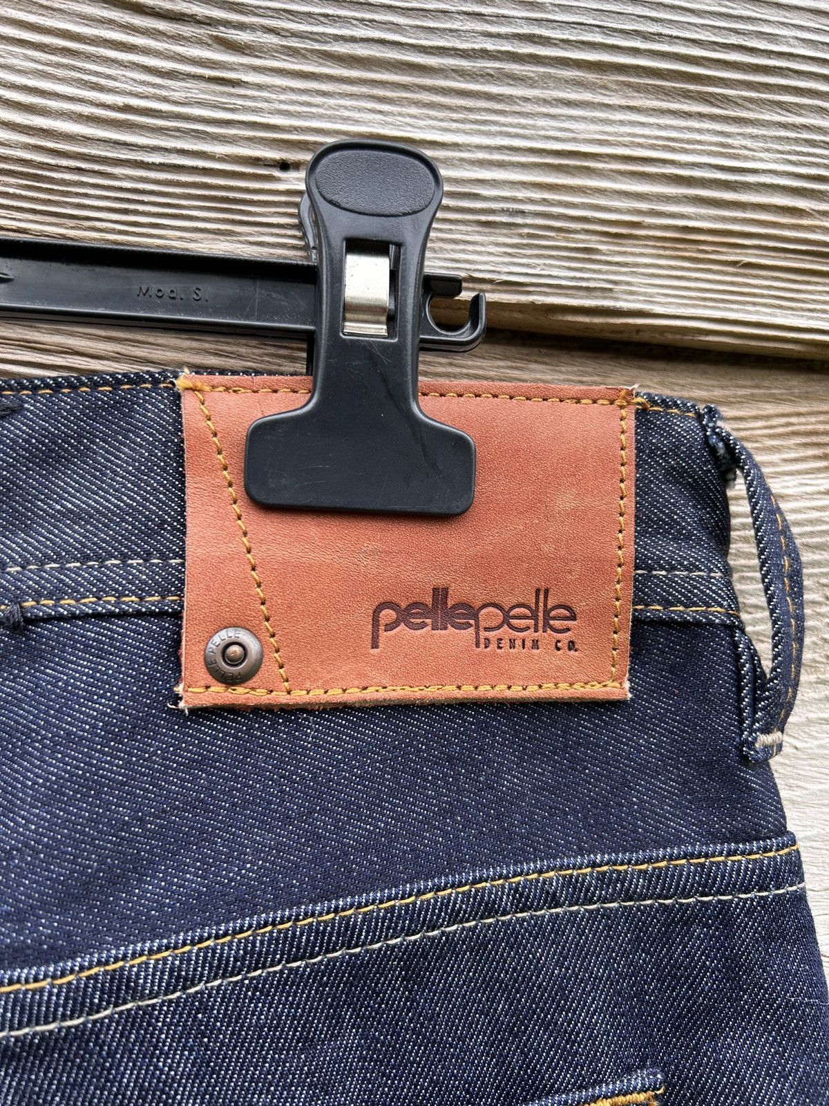Pelle Pelle Pelle Pelle Cross Fit Indigo Raw Denim Jeans W38 L34 Size US 38 / EU 54 - 3 Thumbnail