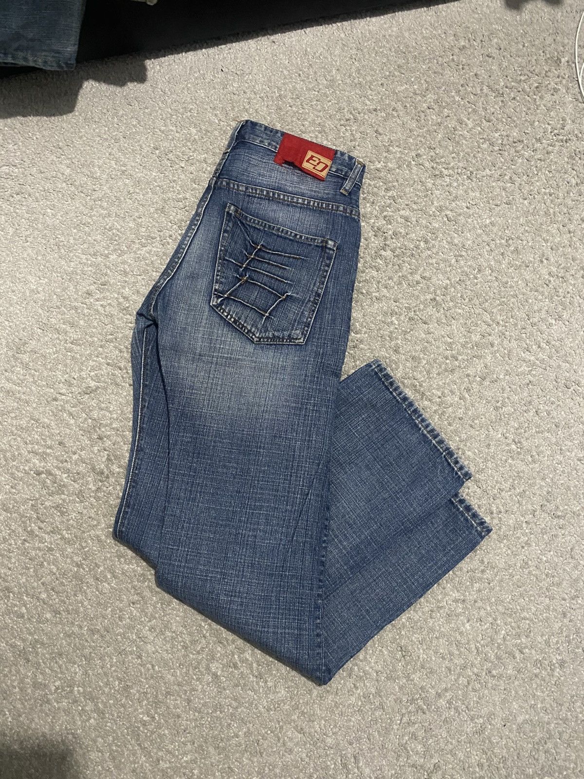 Japanese Brand × Vintage Etienne Ozeki Japanese Denim Pants Hybrid y2k drip swag vtg Size US 32 / EU 48 - 17 Thumbnail