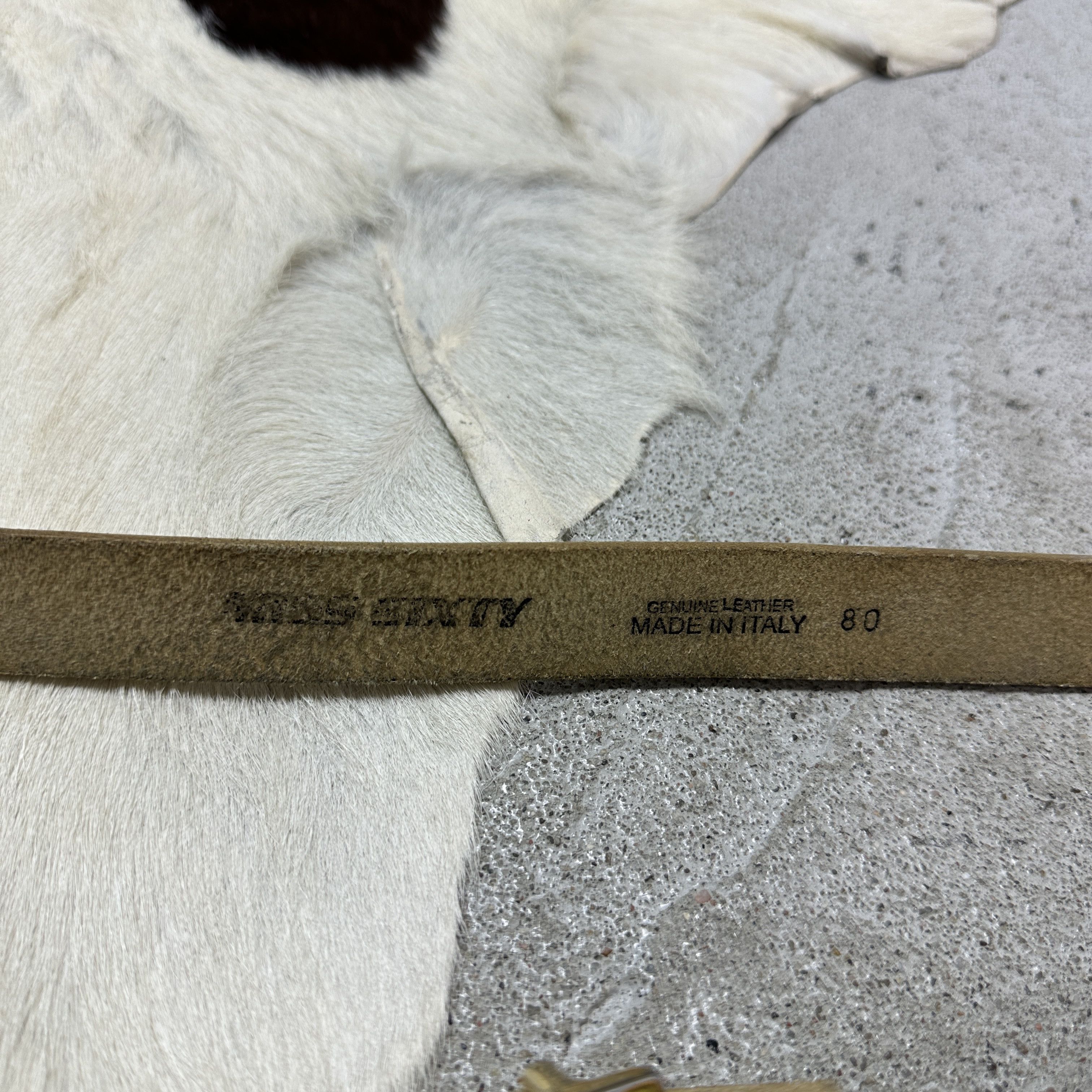 Miss Sixty Vintage Leather Old Money Miss Sixty Belt Y2K Size ONE SIZE - 4 Thumbnail