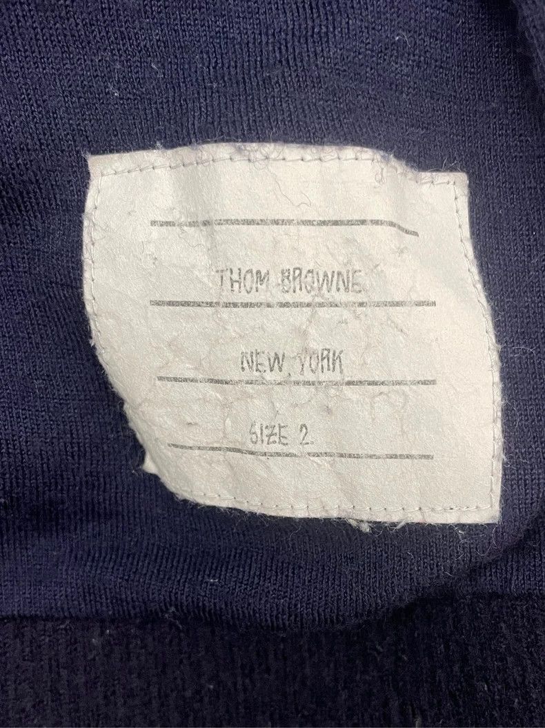 Thom Browne Thom Browne Knock-on wool sweater Size US S / EU 44-46 / 1 - 5 Thumbnail