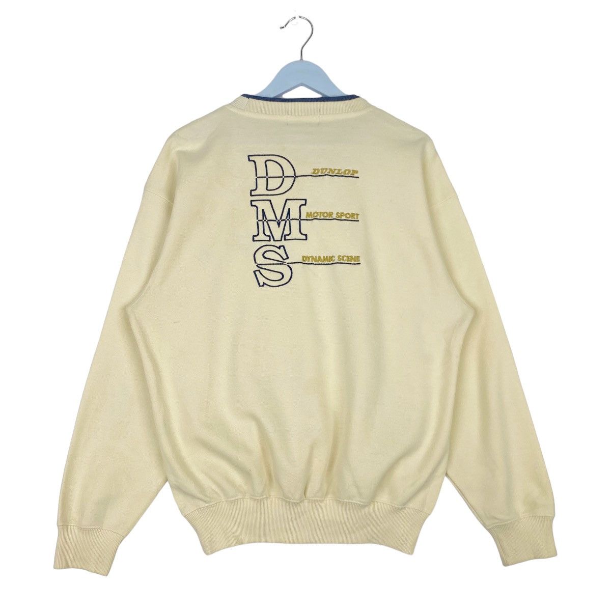 Dunlop × Vintage Vintage Dunlop Motorsport Big Embroidered Crewneck Size US M / EU 48-50 / 2 - 1 Thumbnail