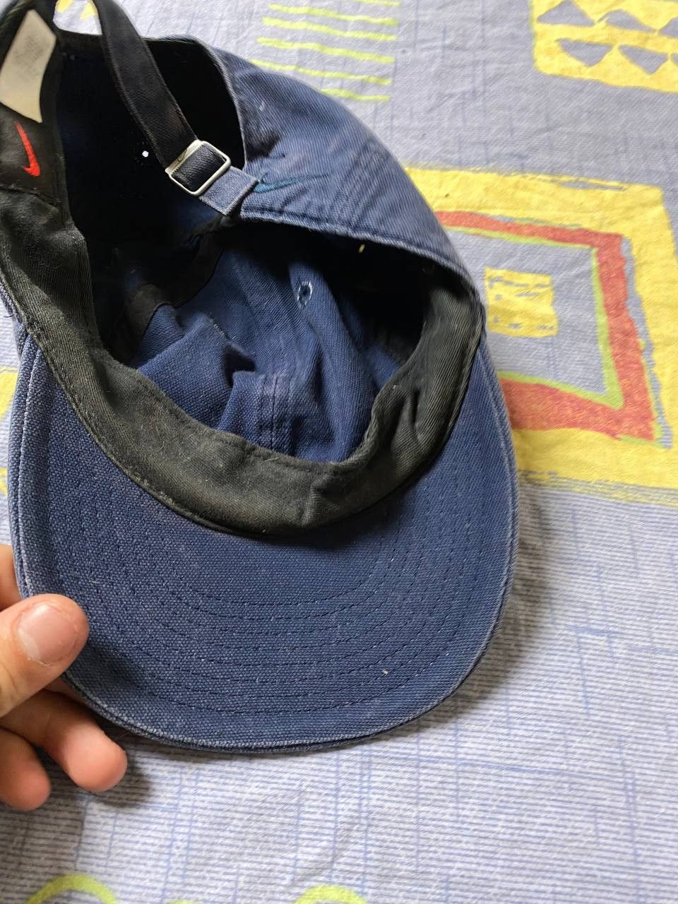 Nike 90s Nike Swoosh Vintage Y2K Retro Cap Hat Size ONE SIZE - 9 Thumbnail