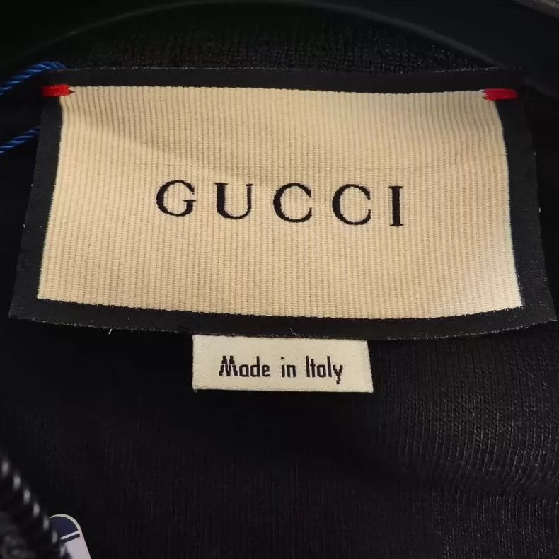 Gucci Gucci Letter Print Zipper Stand-up Collar Long Sleeve Jacke Size US L / EU 52-54 / 3 - 3 Thumbnail