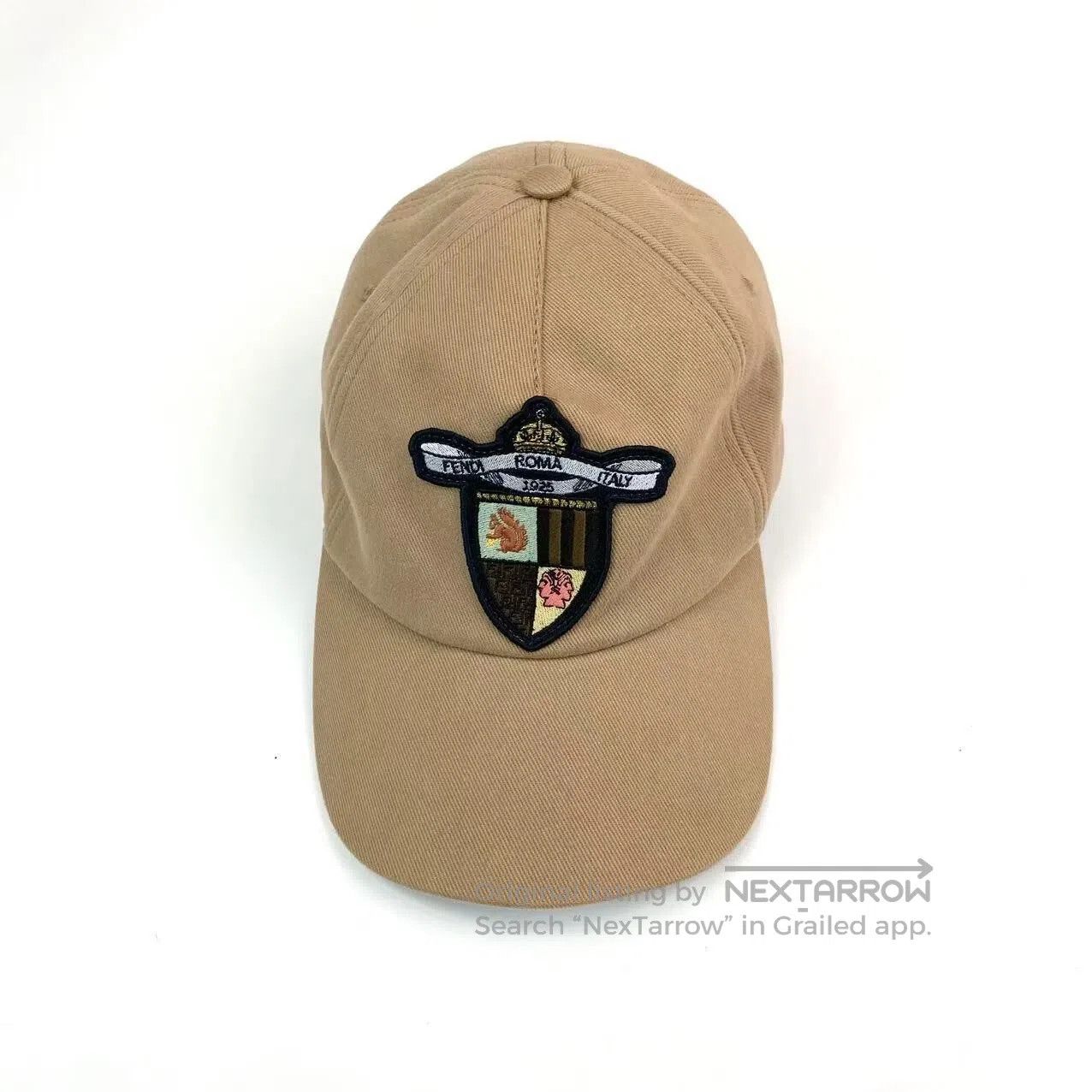 Fendi Fendi Size 59 Shield logo peaked hat| Size ONE SIZE - 1 Thumbnail