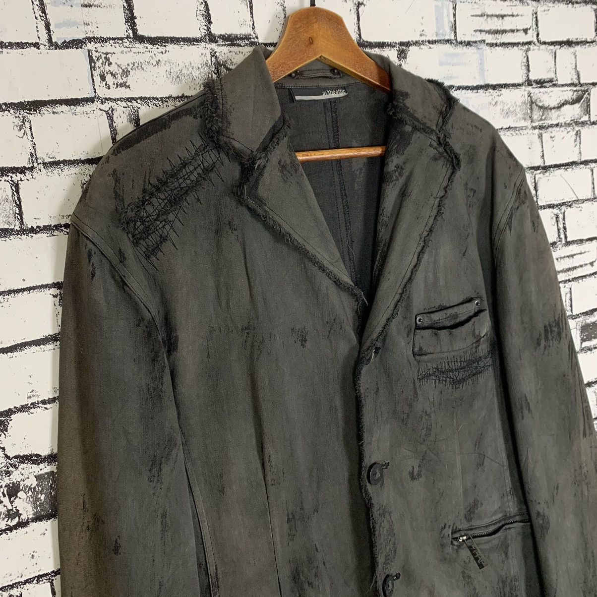 In The Attic In The Attic Trashed Washed Jacket Size US L / EU 52-54 / 3 - 5 Thumbnail