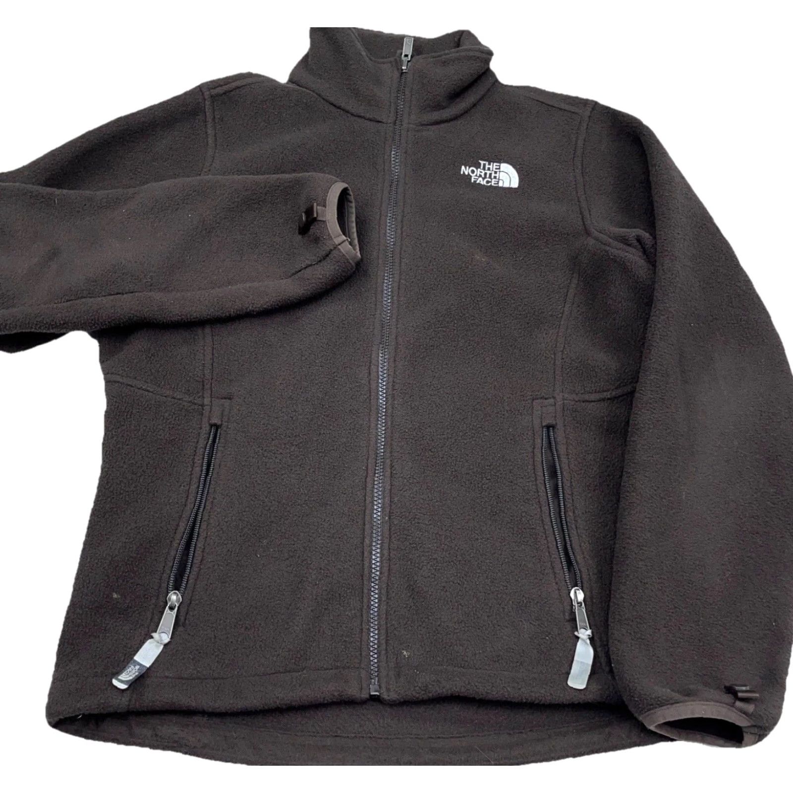 The North Face The North Face Jacket Women M Brown Fleece Interchange Full Zip Pockets All Seasons Casual Vintage: No (adapt to rules). Size M / US 6-8 / IT 42-44 - 2 Thumbnail
