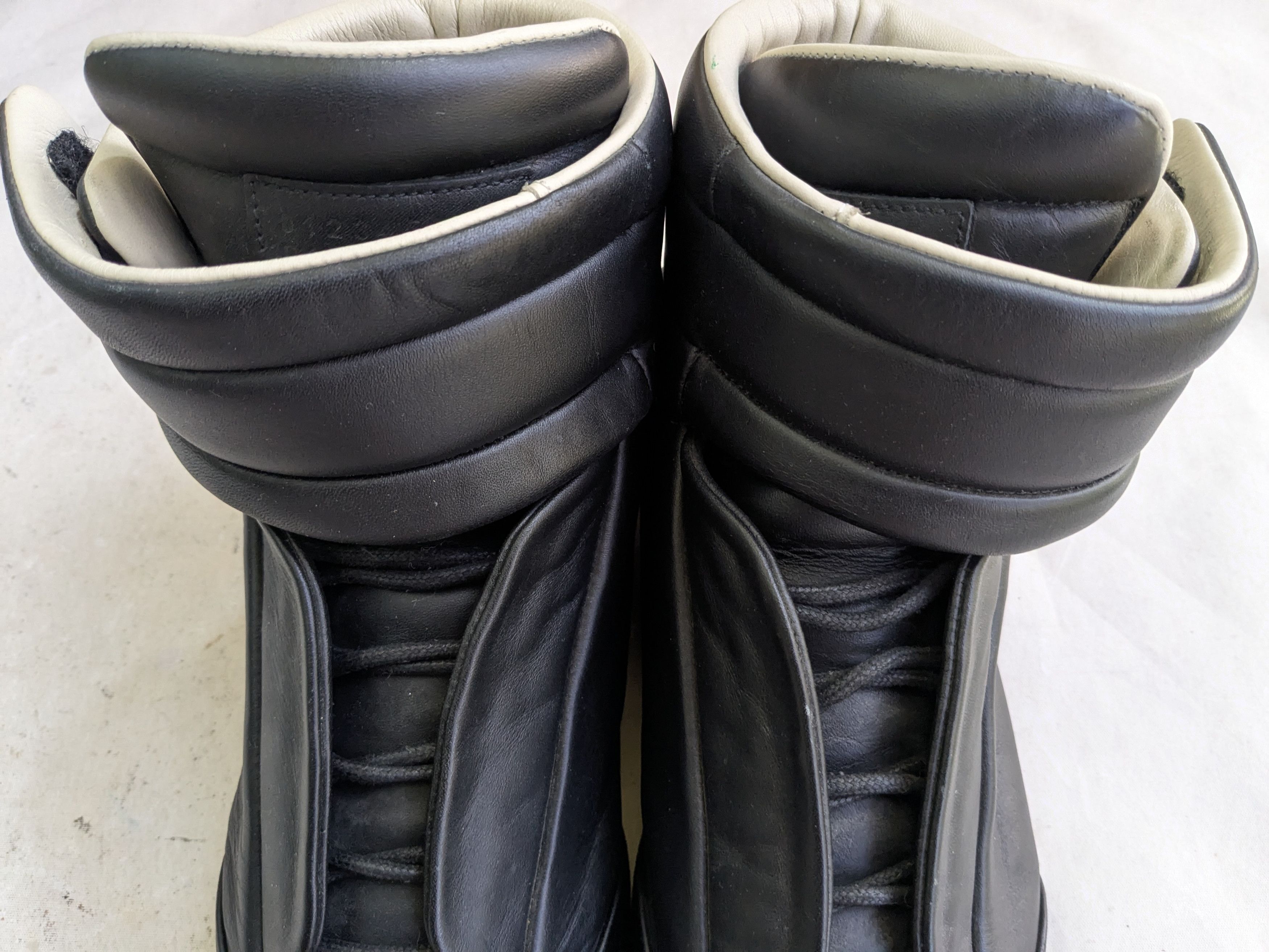 Maison Margiela Maison Margiela Future Black 10 43 High Tops Leather Size US 10 / EU 43 - 2 Thumbnail