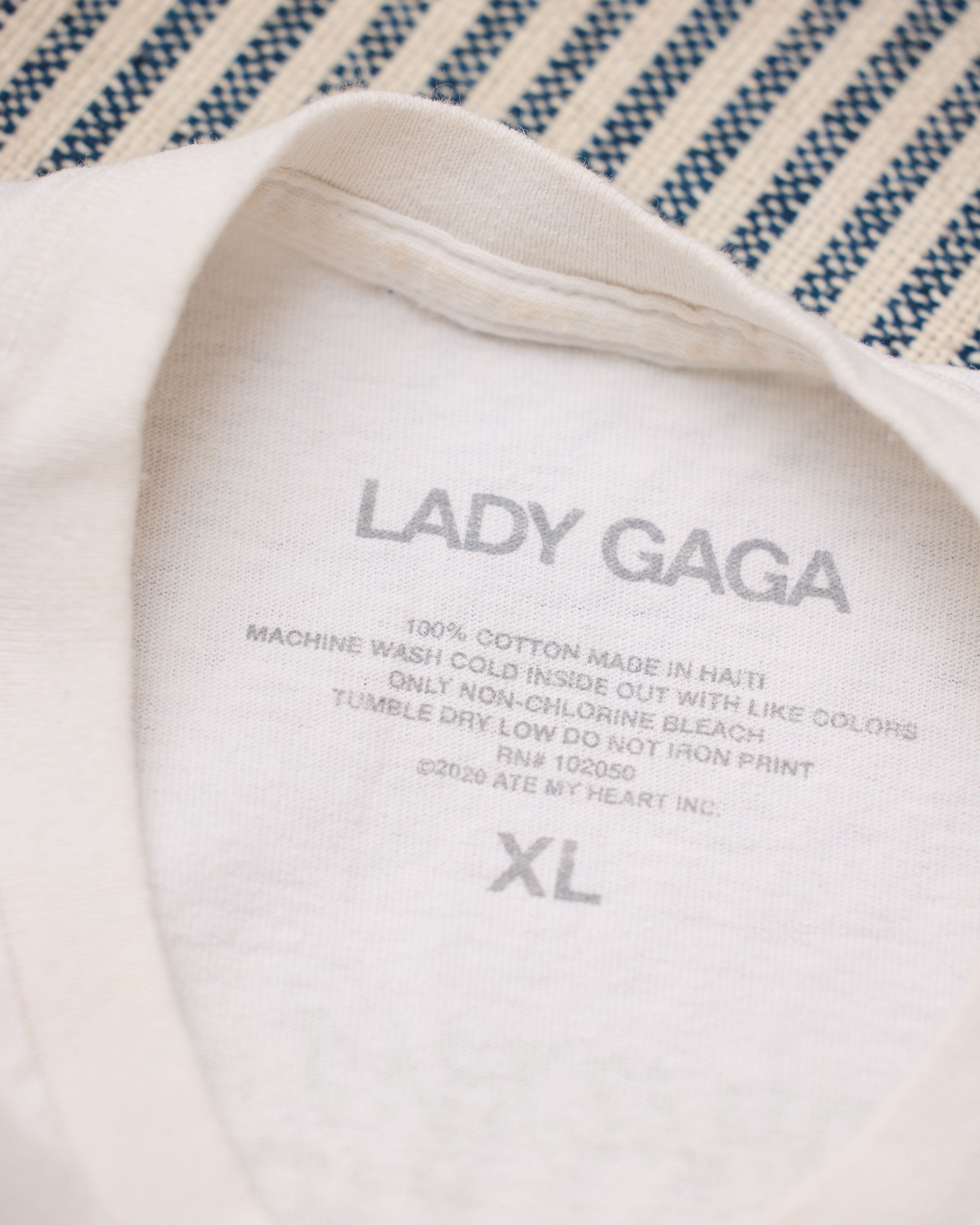 Vintage Lady Gaga Chromatica Tour Shirt Size US XL / EU 56 / 4 - 5 Thumbnail