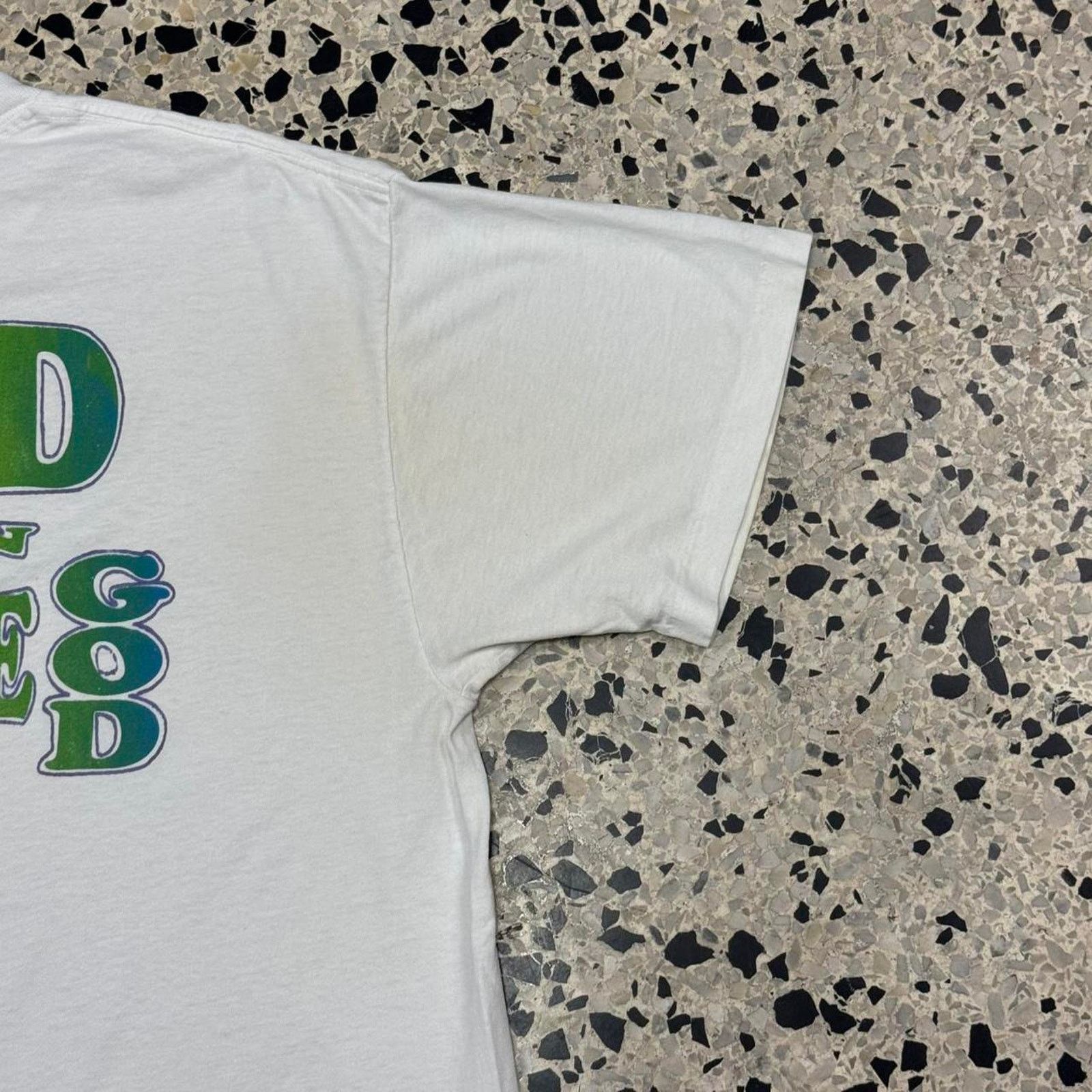 Fruit Of The Loom × Vintage VINTAGE 90S SINGLE STITCH OUR GOD IS AN AWESOME GOD TEE: Size US XL / EU 56 / 4 - 6 Thumbnail
