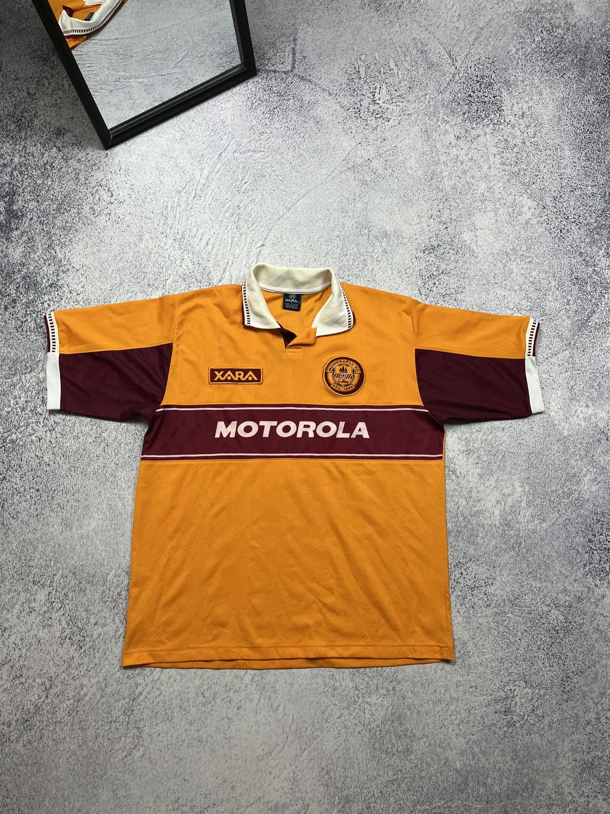Vintage Vintage Xara FC Motherwell 1998/99 Home Soccer Jersey Shirt Size US L / EU 52-54 / 3 - 1 Thumbnail