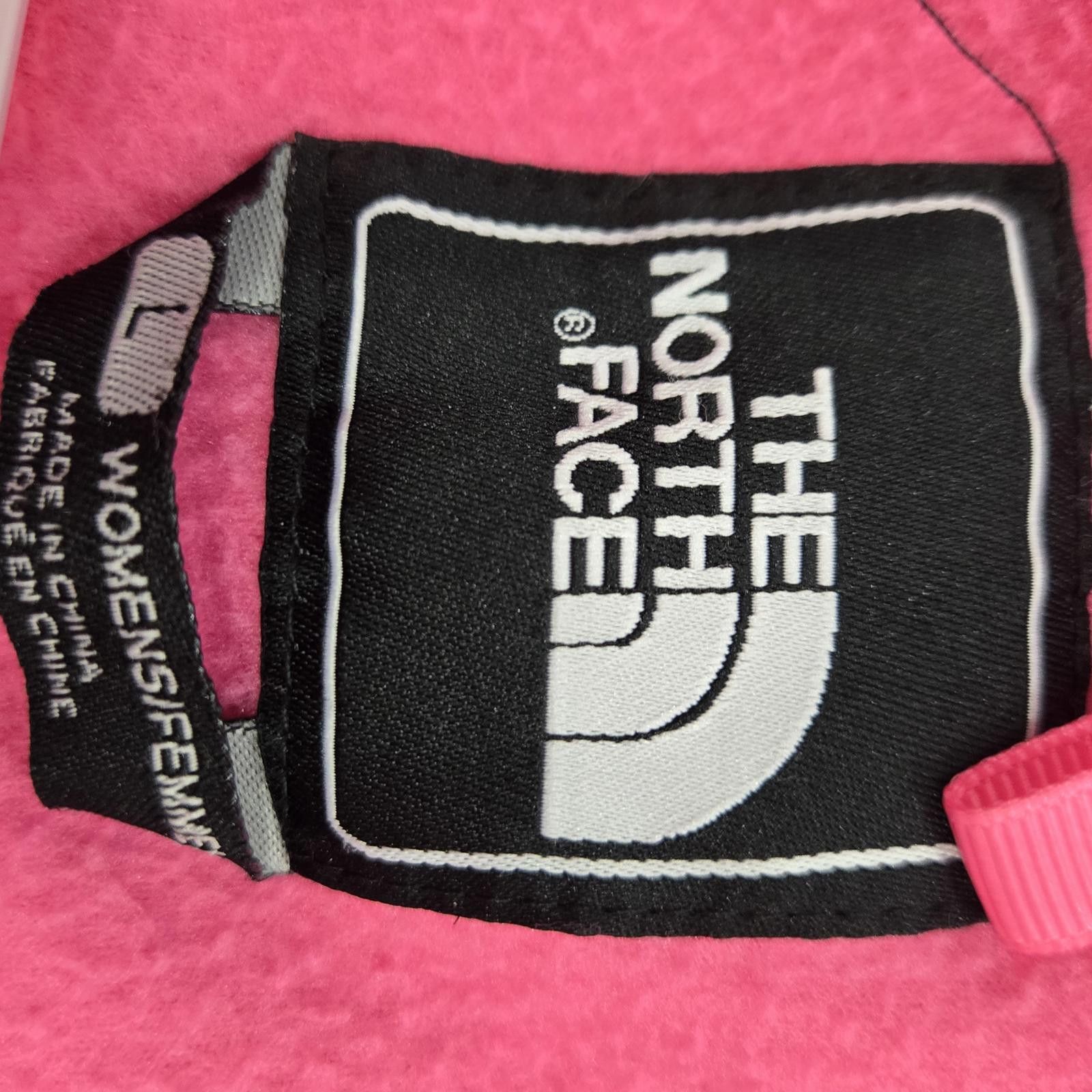 The North Face The North Face Women's Fleece Jacket Pink & Gray Large Size L / US 10 / IT 46 - 9 Thumbnail