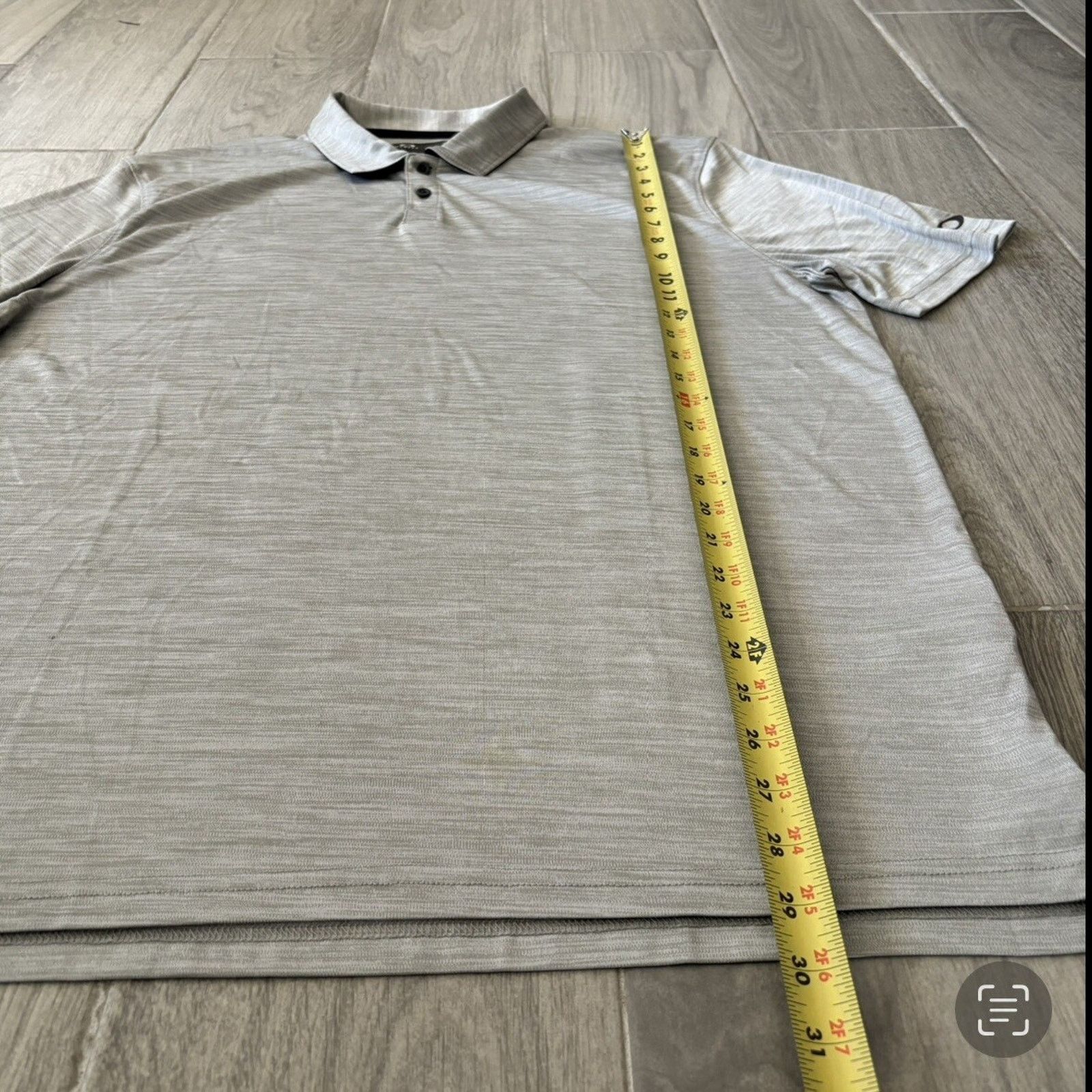 Oakley Oakley Hydrolix Polo Golf Shirt Mens XXL Regular Fit Gray Size US XXL / EU 58 / 5 - 8 Thumbnail