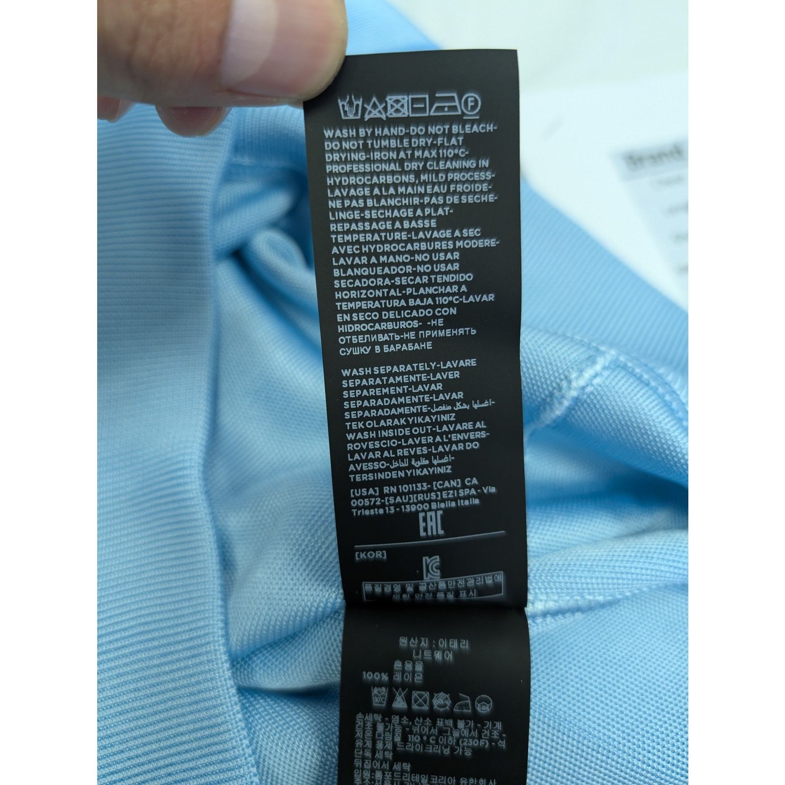 Tom Ford o1rshd1 Knitwear Sweatshirt Sweater in Light Blue Size US M / EU 48-50 / 2 - 18 Thumbnail
