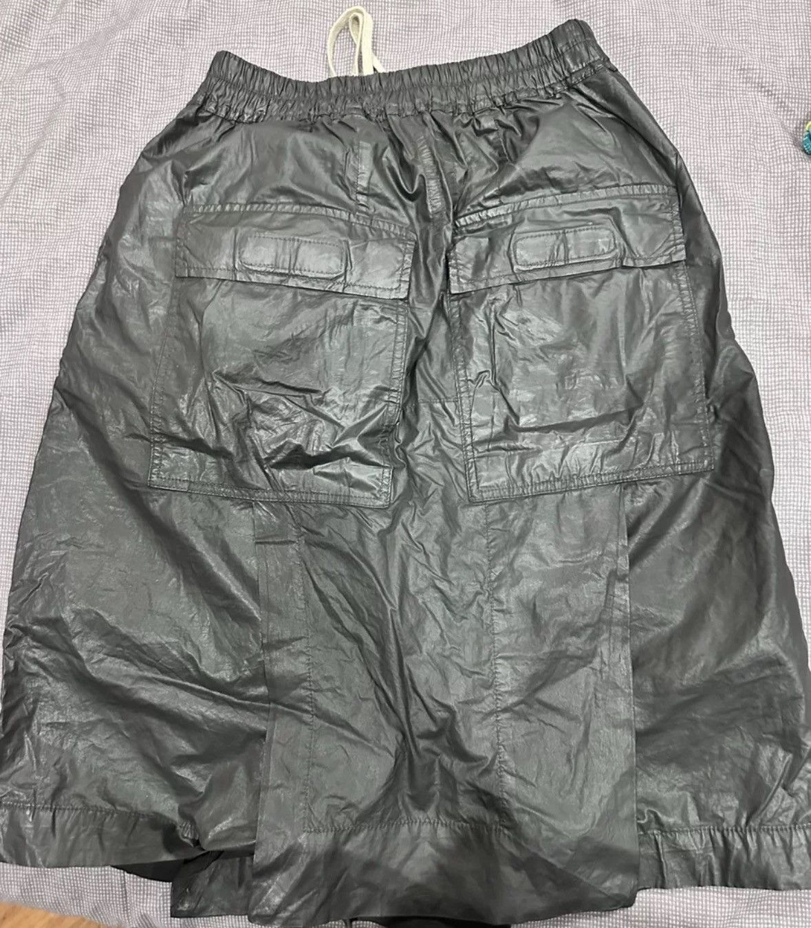 Rick Owens Rick Owens RO waxed jacket shorts skirt pants2412-Nextarrow Size US 29 - 3 Thumbnail