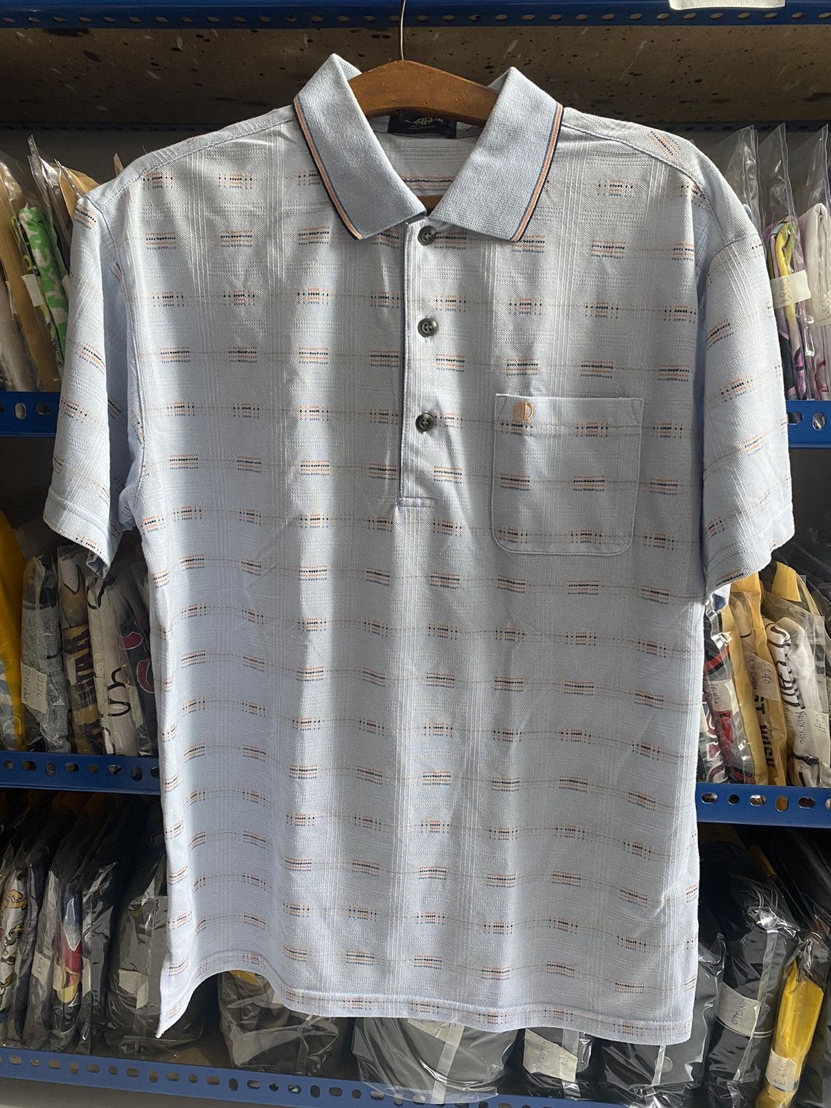 Vintage ALAIN DELON POLO TSHIRT Size US M / EU 48-50 / 2 - 1 Thumbnail