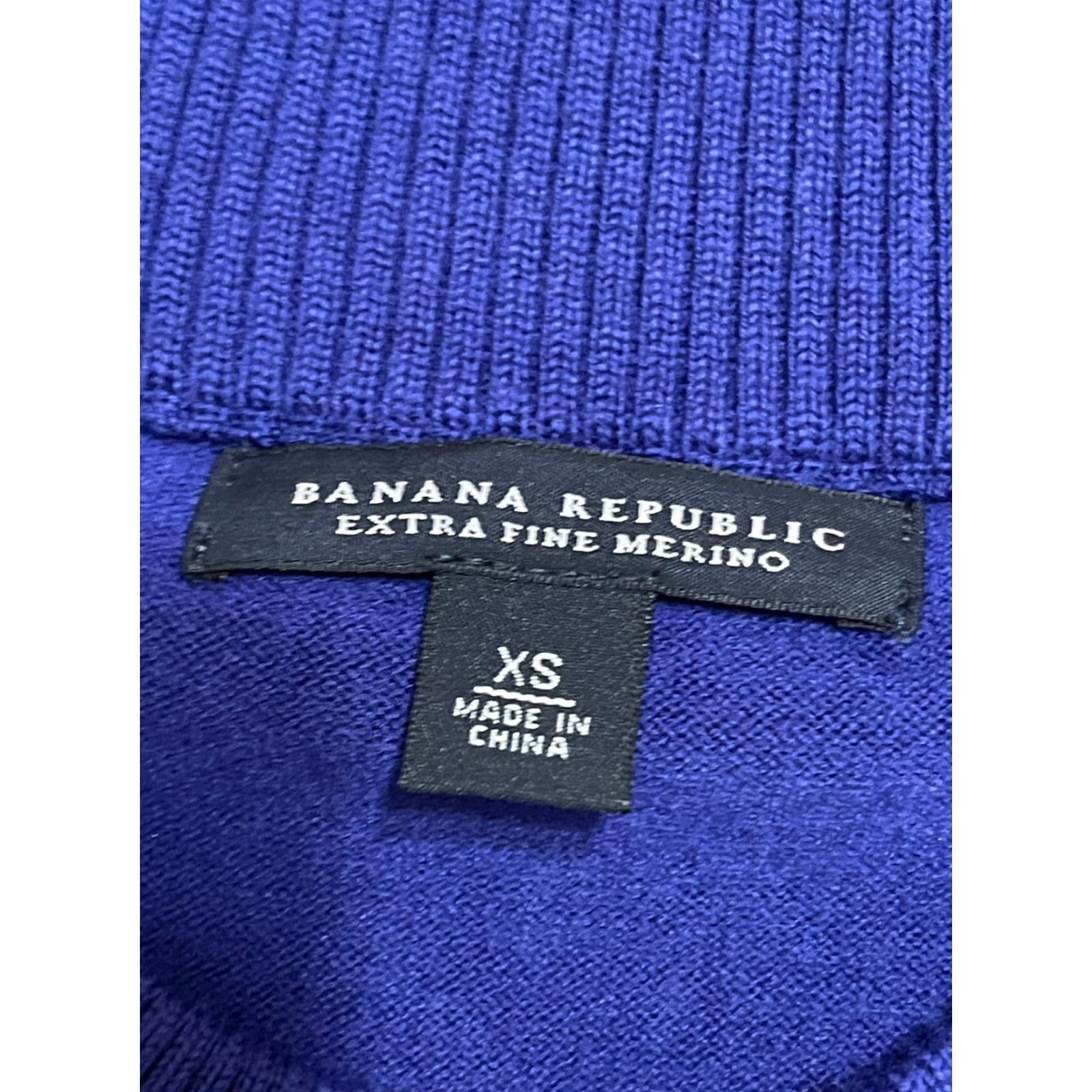 Banana Republic Banana Republic Shirt Womens XS Blue 3/4 Sleeve Round Neck T-Shirt Casual Regular Pullover Modern Basic Size XS / US 0-2 / IT 36-38 - 5 Thumbnail