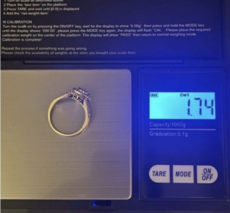 Other Gold Natural Diamond Ring Size ONE SIZE - 9 Thumbnail