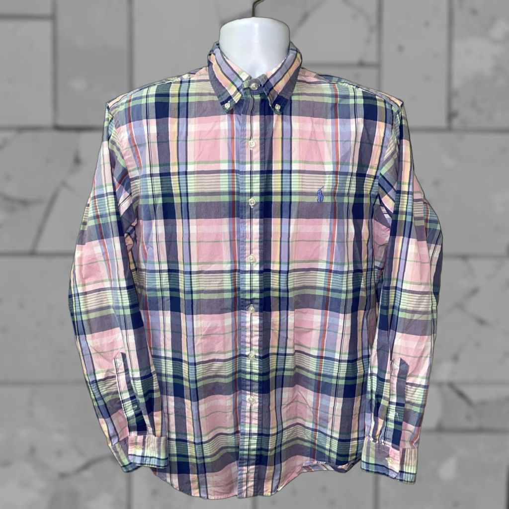 Ralph Lauren Ralph Lauren Men's Plaid Button-Down Shirt Long Sleeve Casual Size Large Multicolor Size US L / EU 52-54 / 3 - 1 Thumbnail