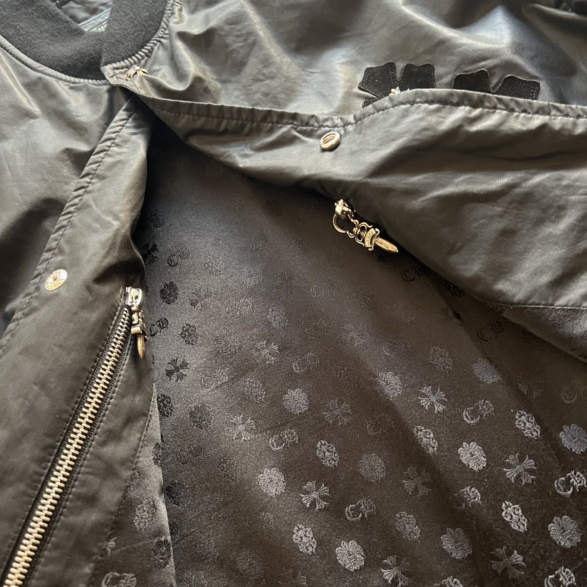 Chrome Hearts Chrome hearts leather cashmere coach jacket pave dia Size US XXL / EU 58 / 5 - 6 Thumbnail