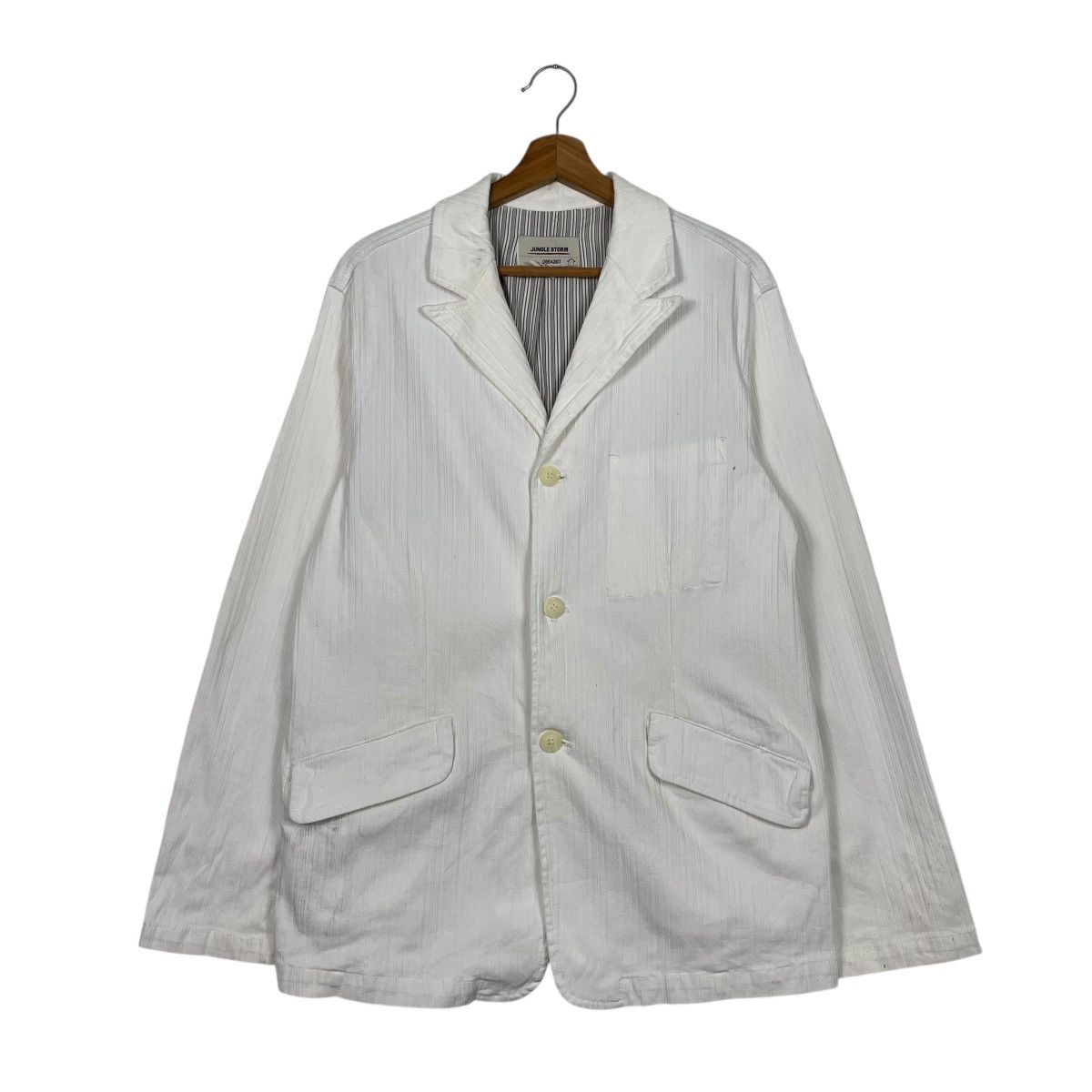 Japanese Brand Jungle Storm Blazer Jacket Size US M / EU 48-50 / 2 - 1 Thumbnail