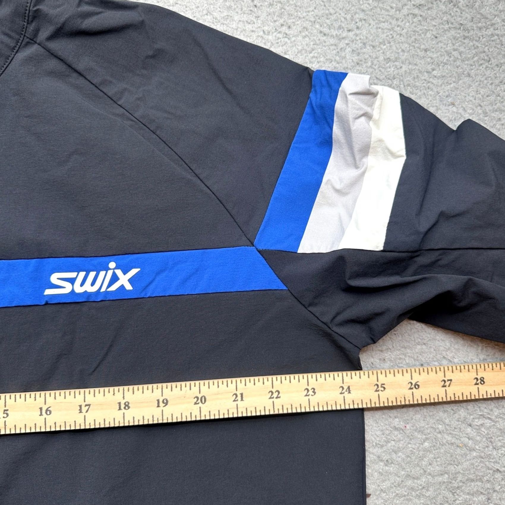 Vintage Swix Focus Breathable Windproof Active Jacket Mens XXL Black Full Zip Windbreaker Jacket Size US XXL / EU 58 / 5 - 4 Thumbnail