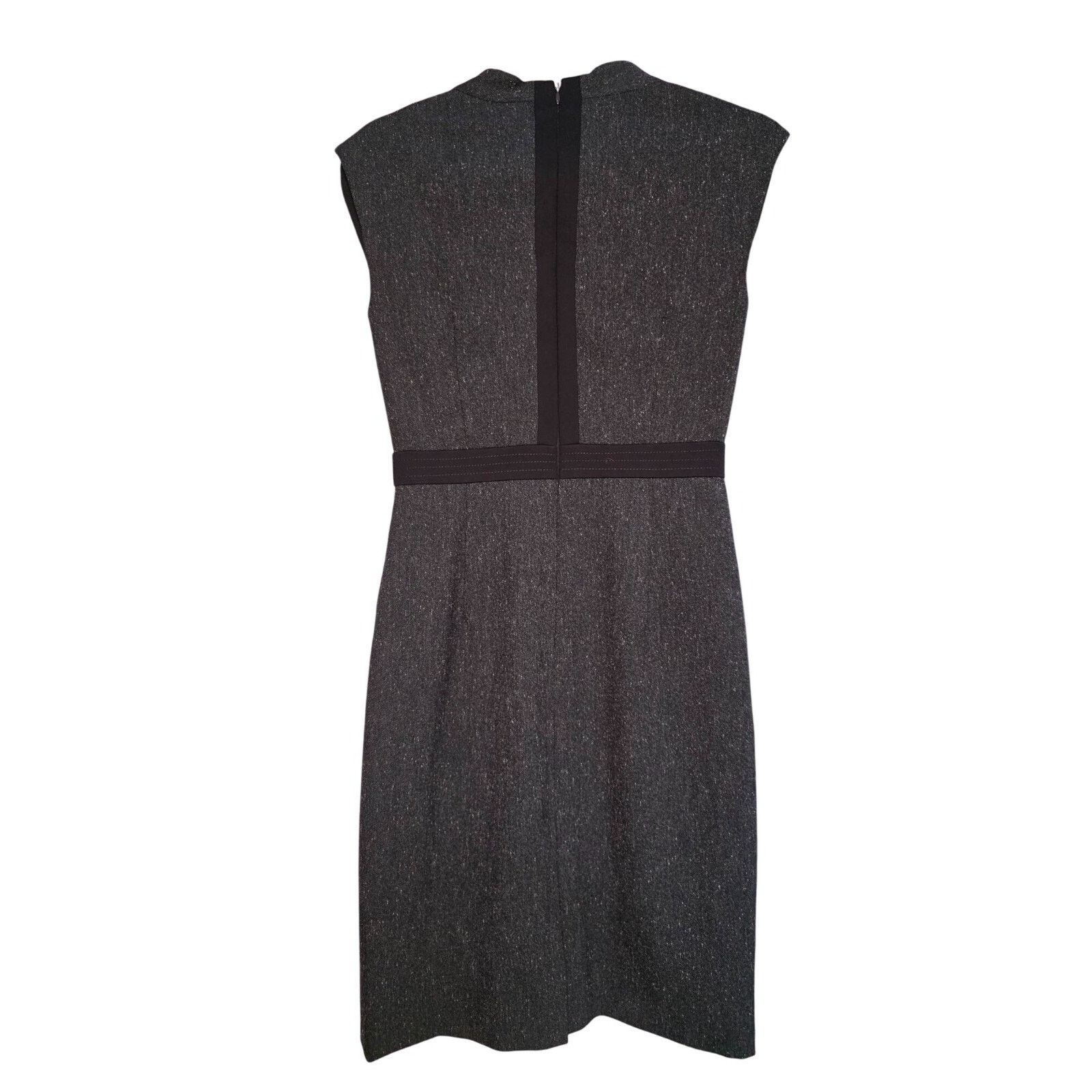 ANTONIO MIRO Antonio Melani Womens Metallic Gray & Black Dress size 2 Size XS / US 0-2 / IT 36-38 - 10 Thumbnail
