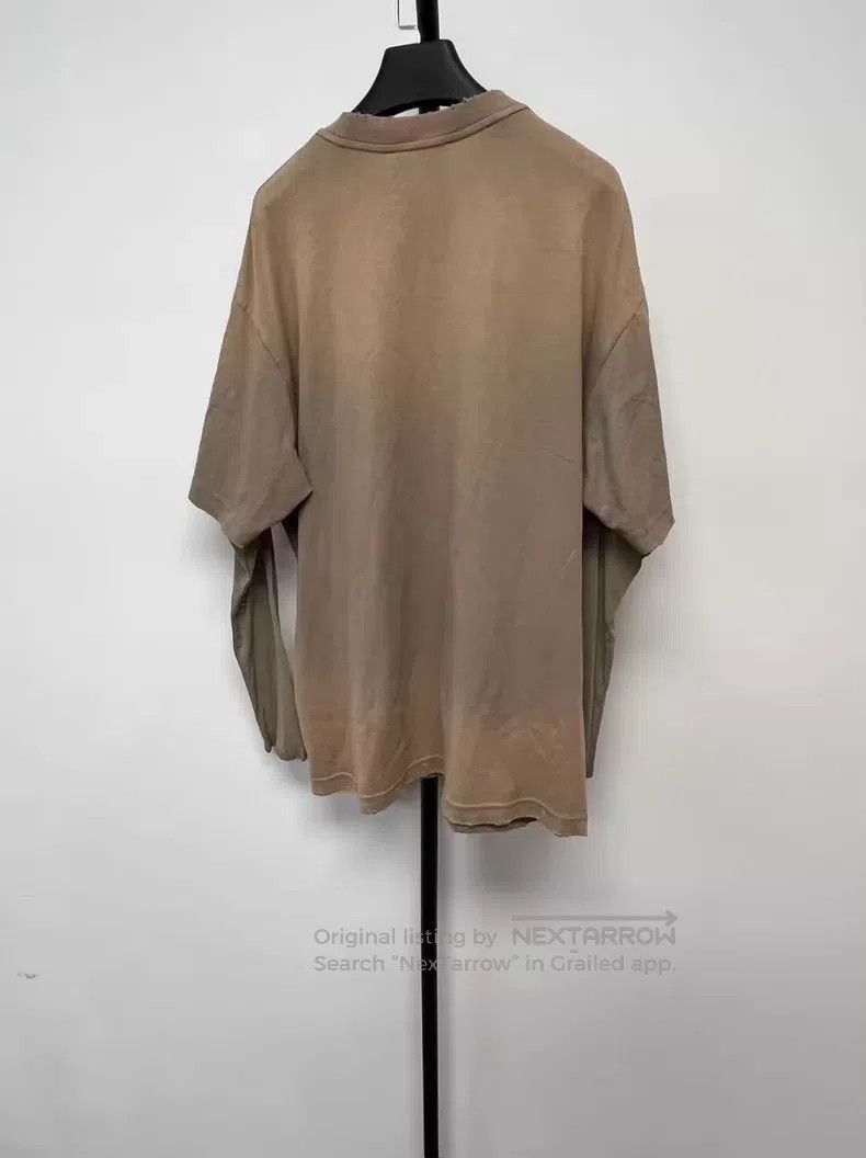 Acne Studios Acne Studios Layered Printed Loose Crewneck Letter Slouchy Size XS / US 0-2 / IT 36-38 - 2 Thumbnail