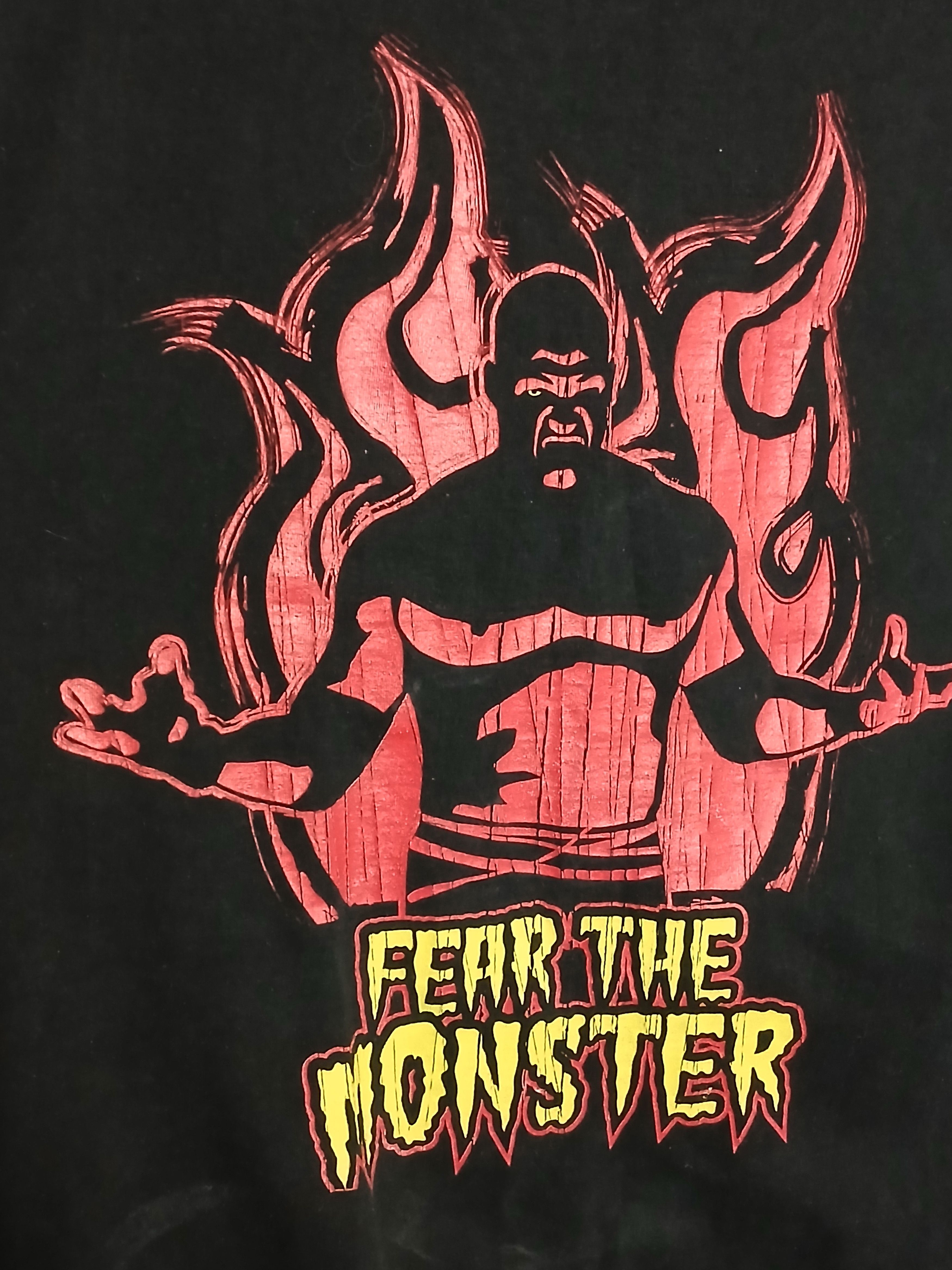 Vintage × WWE × WWF Vintage 2005 WWE Kane Fear Of The Monsters T-Shirt Size US S / EU 44-46 / 1 - 3 Thumbnail