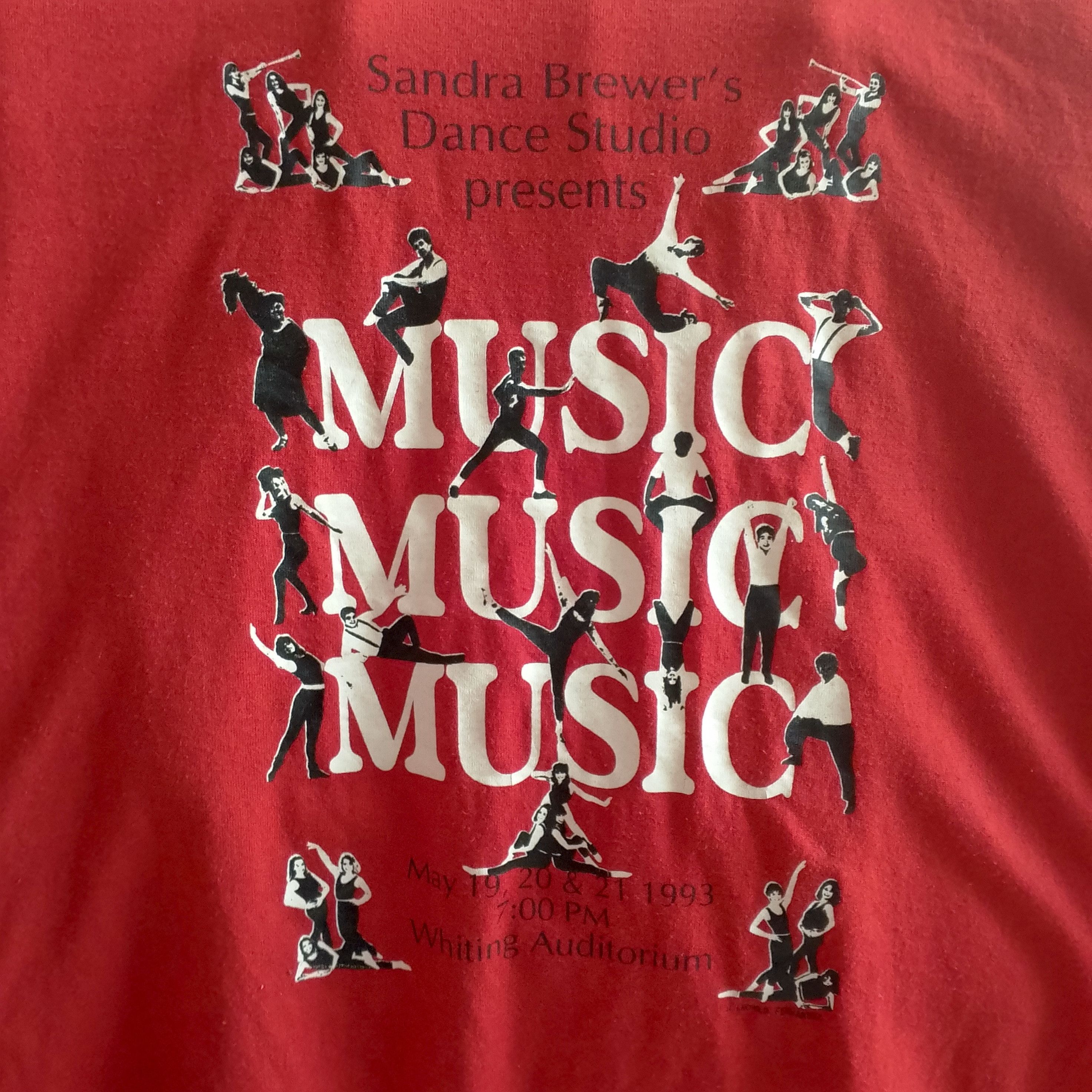 Vintage Vintage 90s Dance Studio Tshirt Size US M / EU 48-50 / 2 - 3 Thumbnail