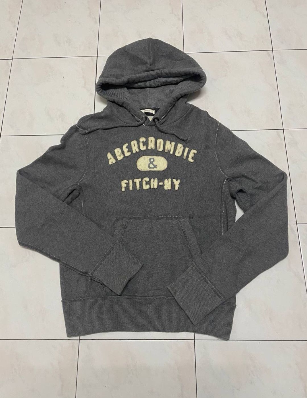 Abercrombie and fitch hoodie spellout