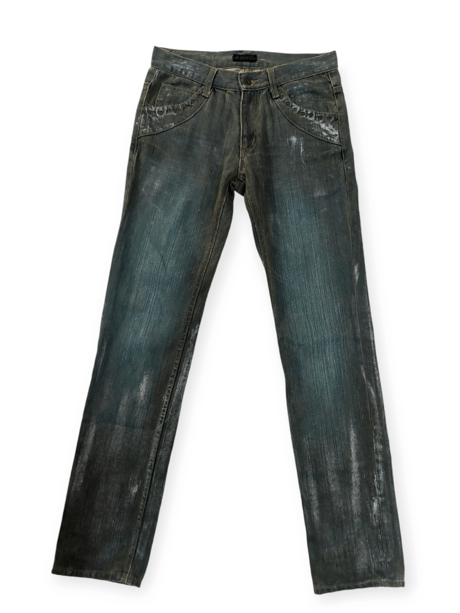 Morgan Homme Morgan Homme Rusty Acid Wash Rare Design Size US 29 - 1 Thumbnail