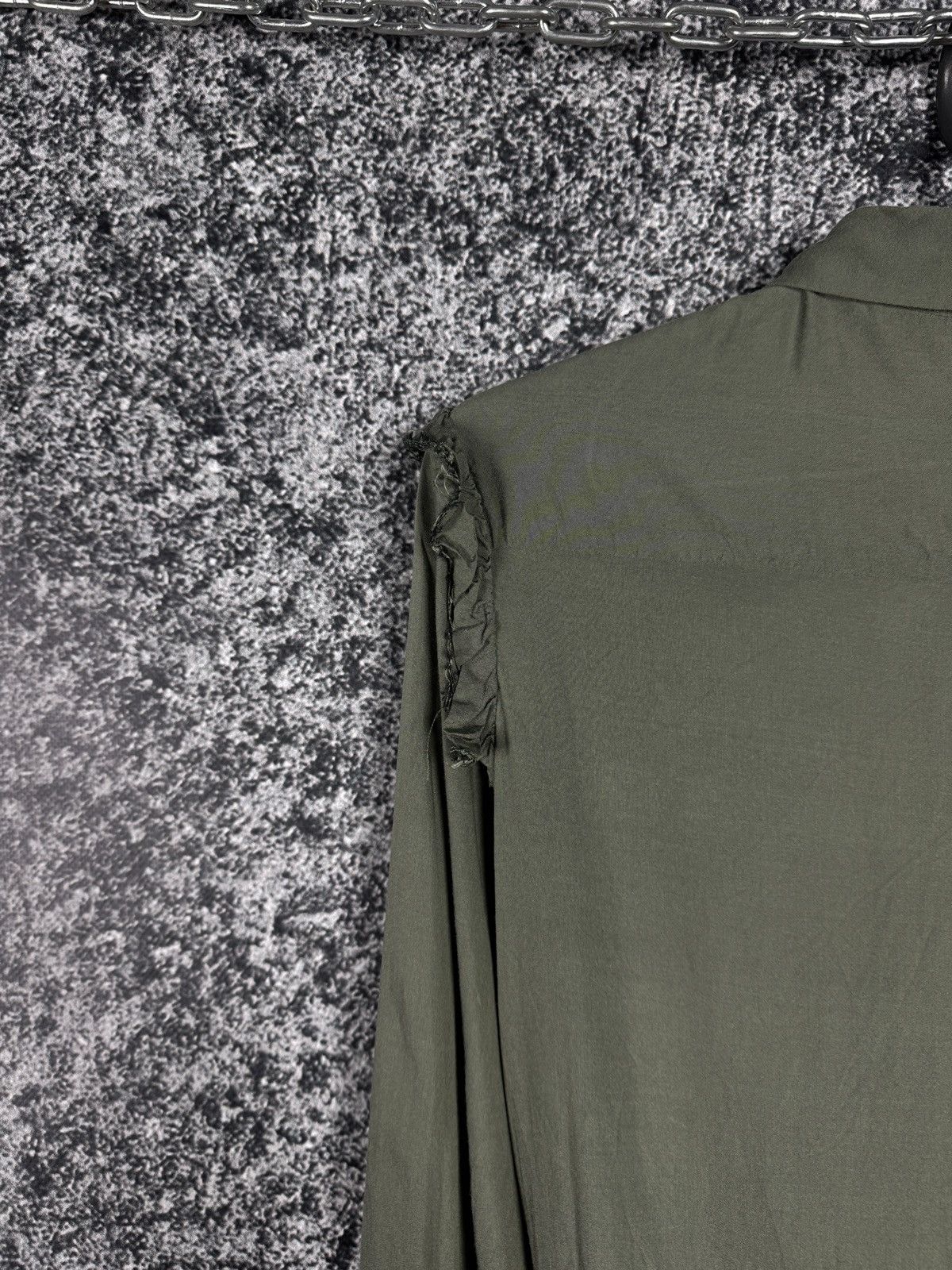 Maison Margiela Maison Margiela Paris Long Sleeve Designer Shirt Button Up Size S / US 4 / IT 40 - 15 Thumbnail