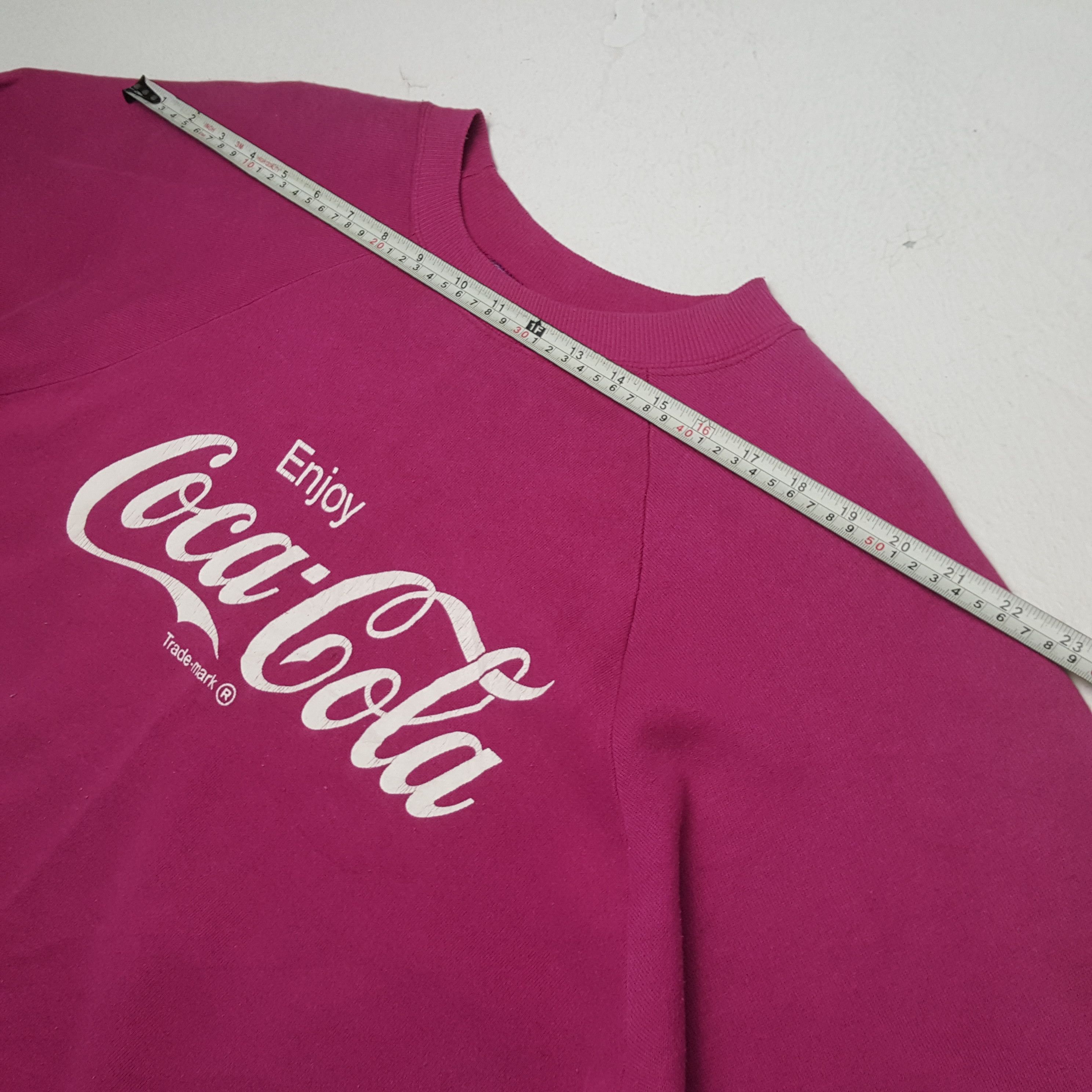 Coca Cola × Vintage Vintage COCA COLA American Drinking Water Promo Sweatshirts Size US L / EU 52-54 / 3 - 4 Thumbnail