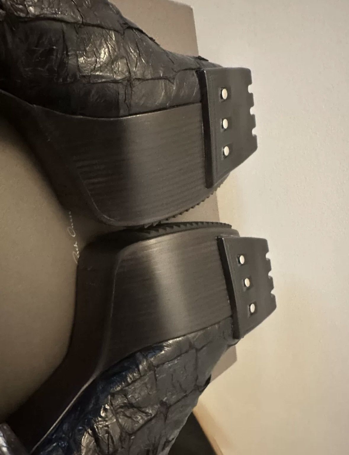 Rick Owens Rick Owens megalohyal skin boots Size US 10 / EU 43 - 4 Thumbnail